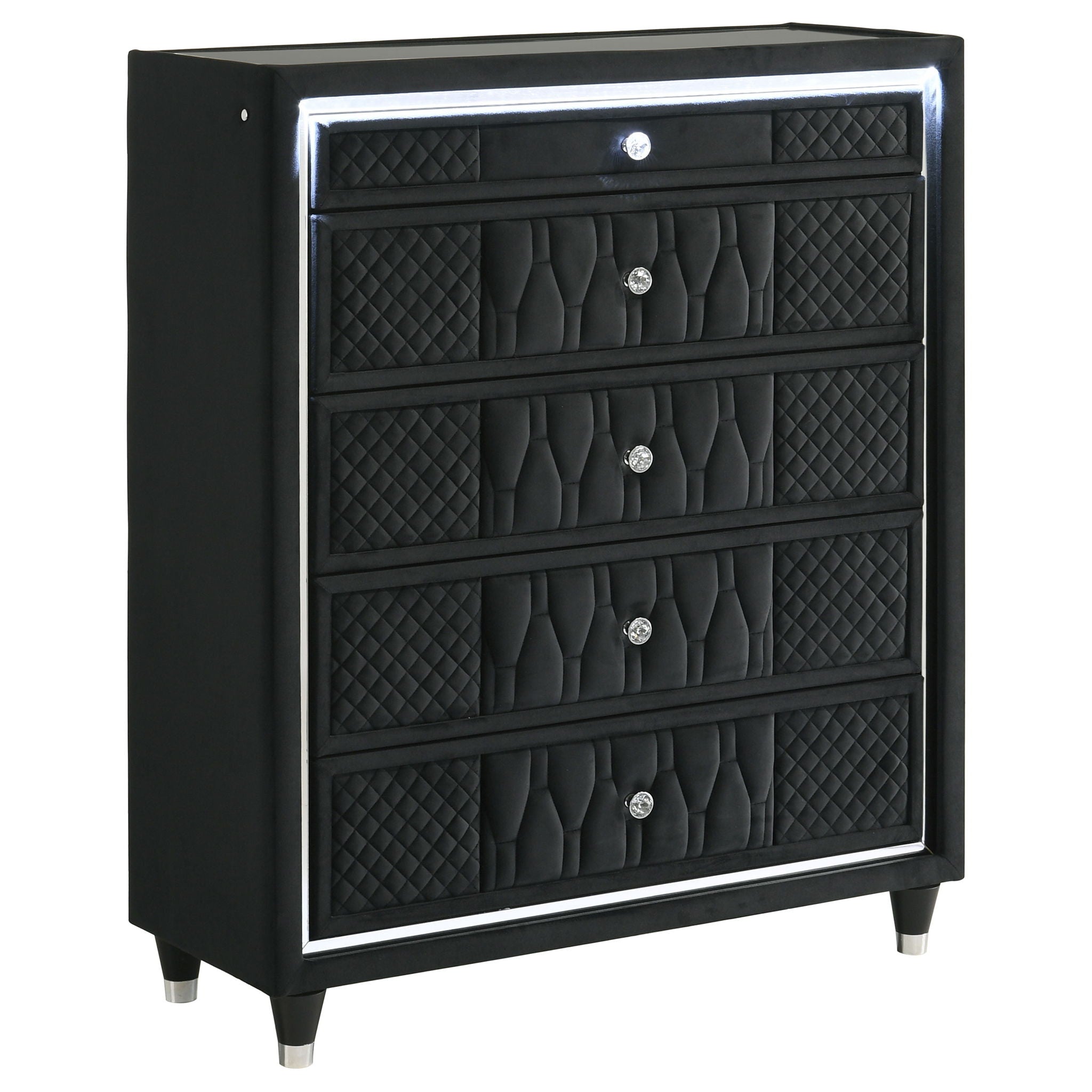 Mika - 5 Drawer LED Chest