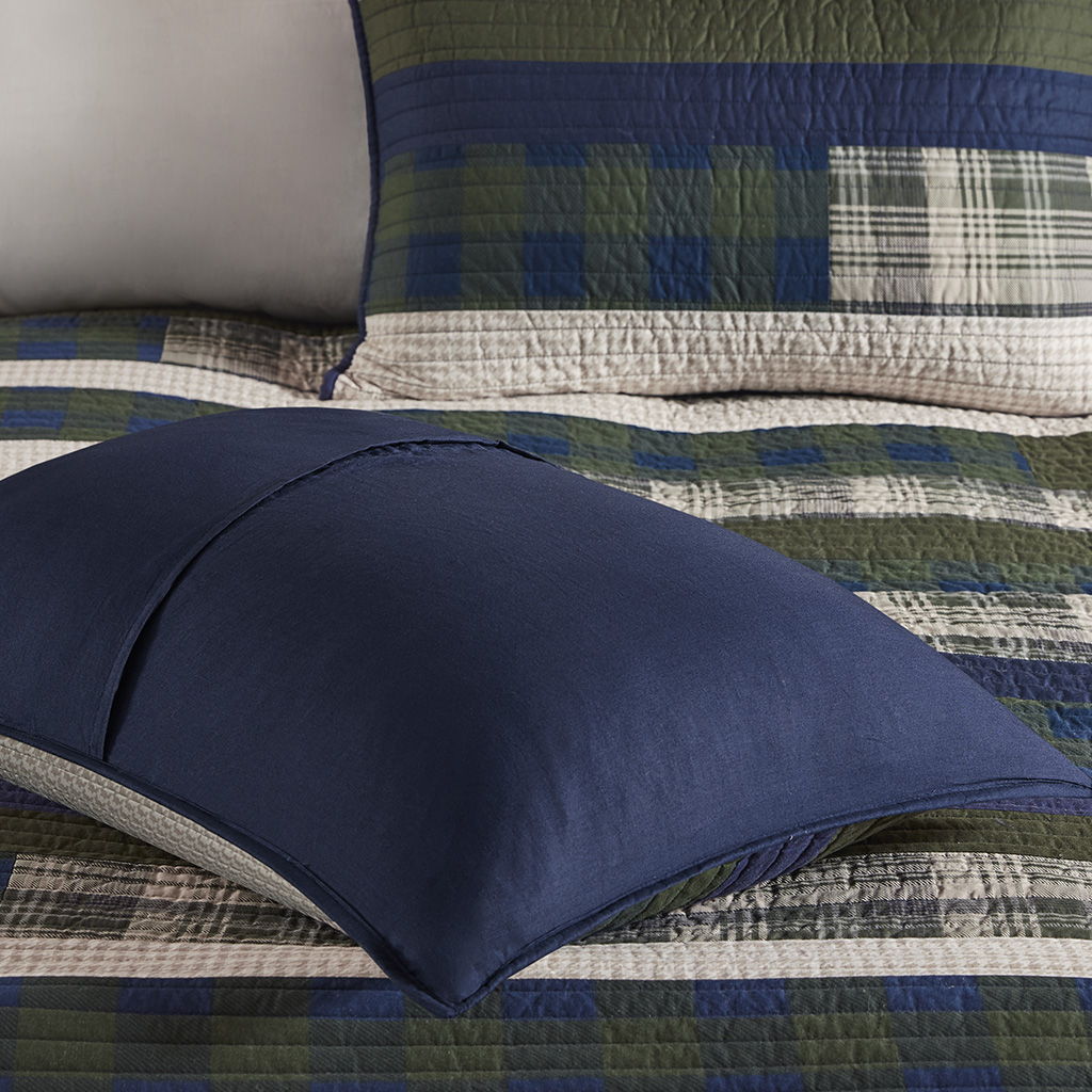 Spruce Hill - King Oversized Quilt Mini Set - Green