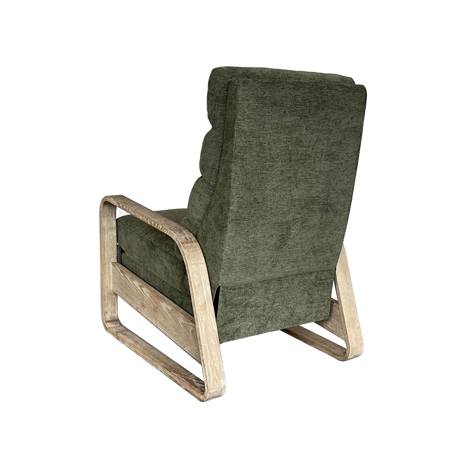 Jordan - Framed Push Back Recliner - Green