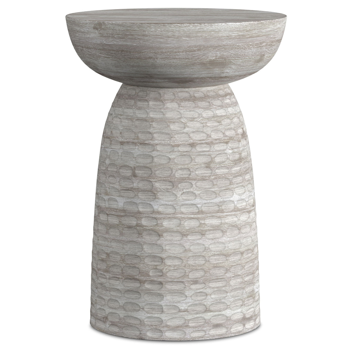 Boyd - Accent Table - White Wash