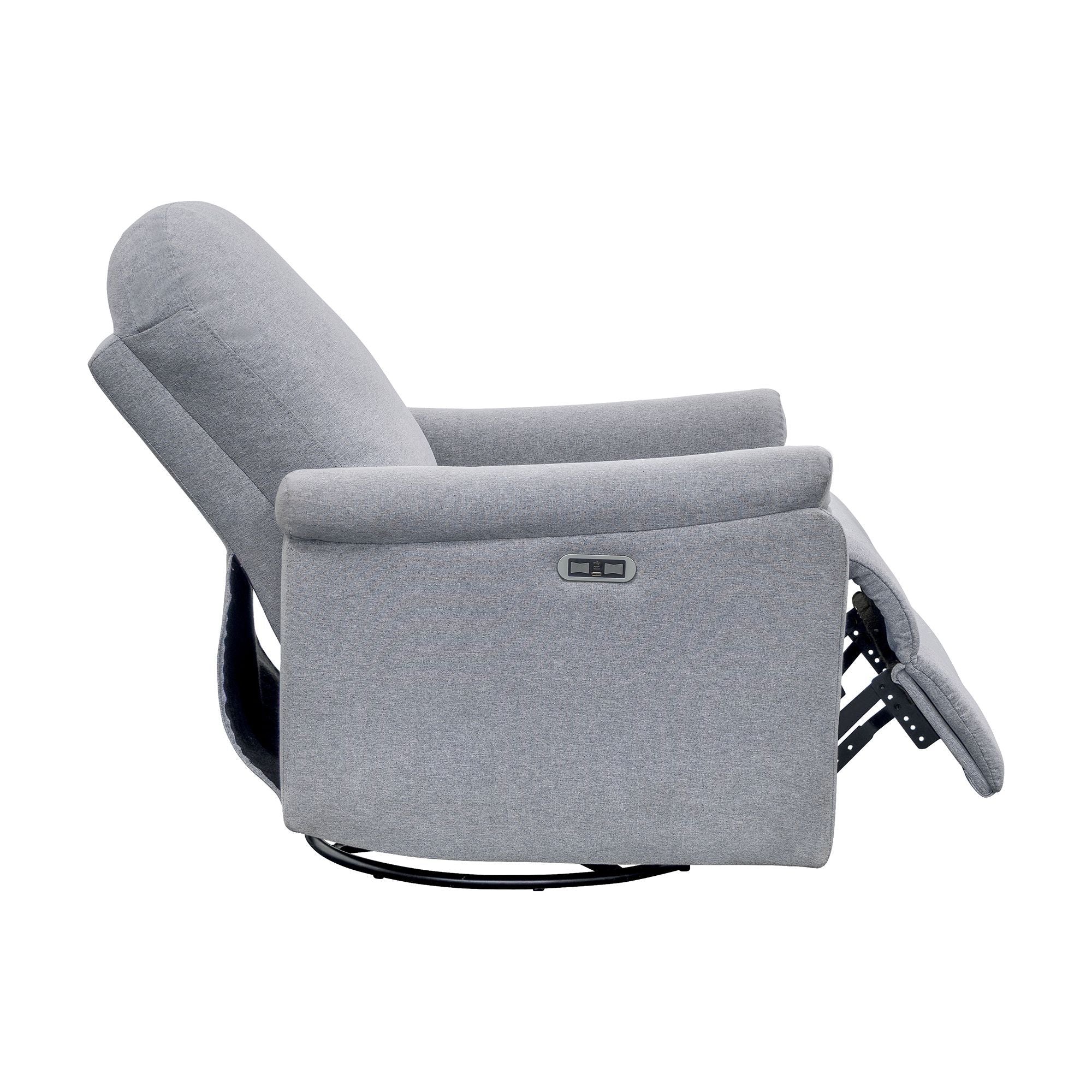 Elio - Power Recliner - Light Gray