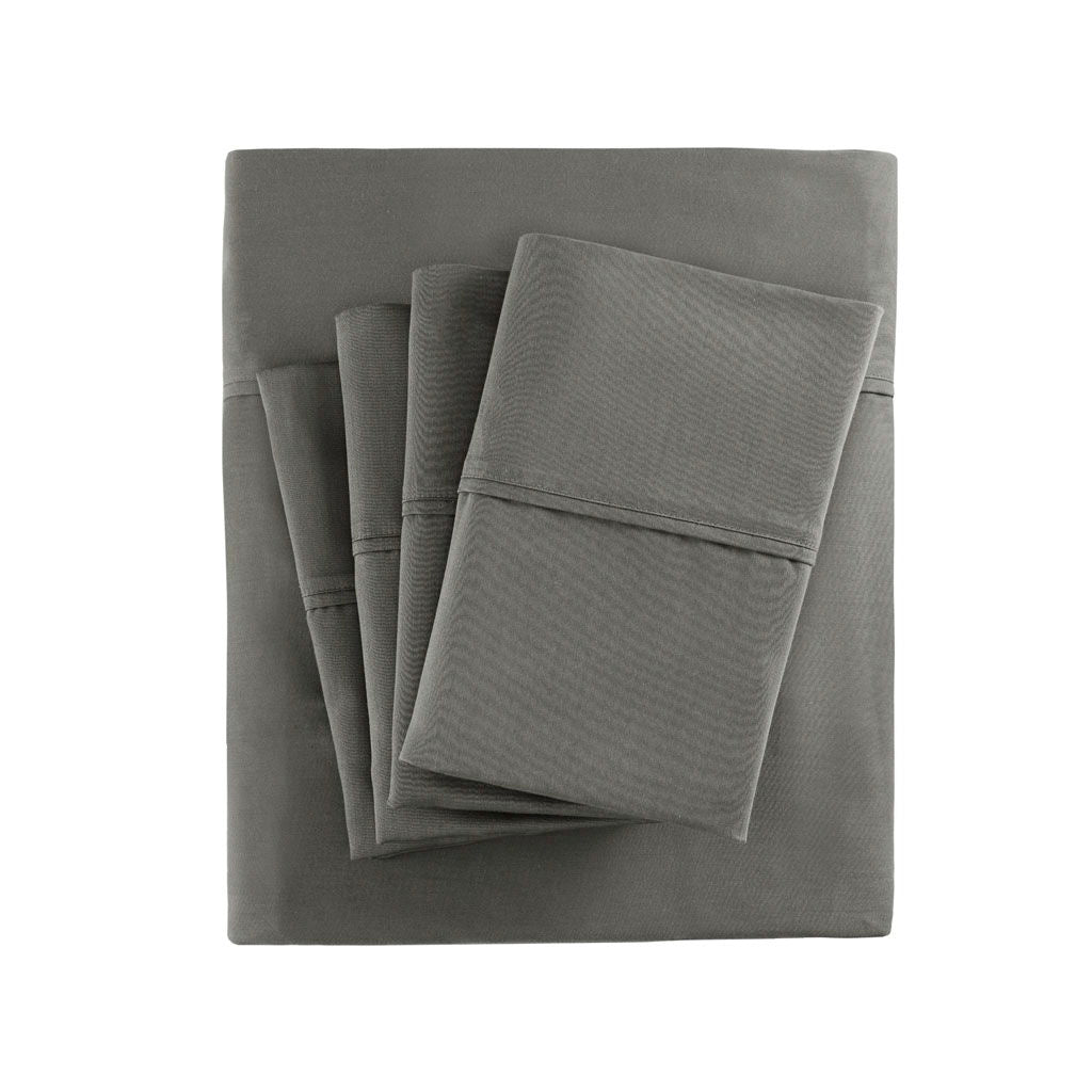 800 Thread Count - Queen Sheet Set - Charcoal
