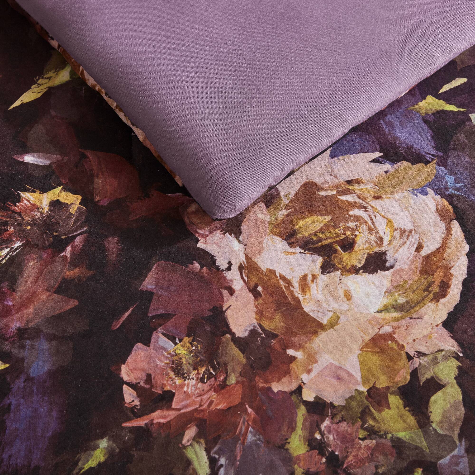 Seraphina - King Velvet Comforter Set - Purple
