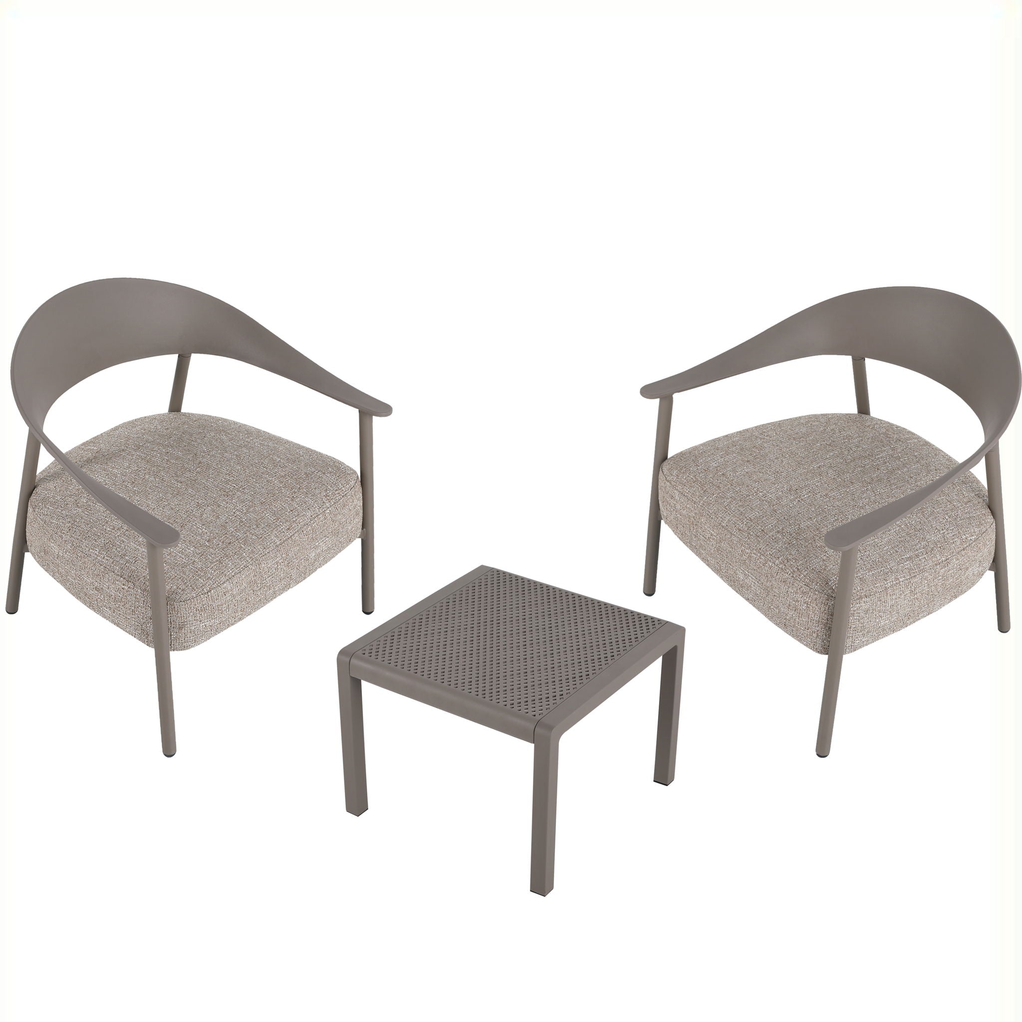 Furniture Set With Seat Cushions, Sturdy And Durable