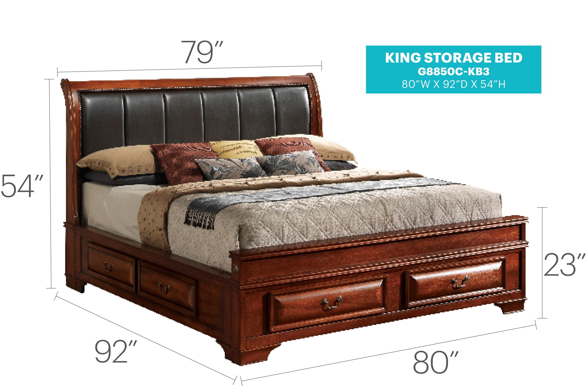Lavita - Storage Bed