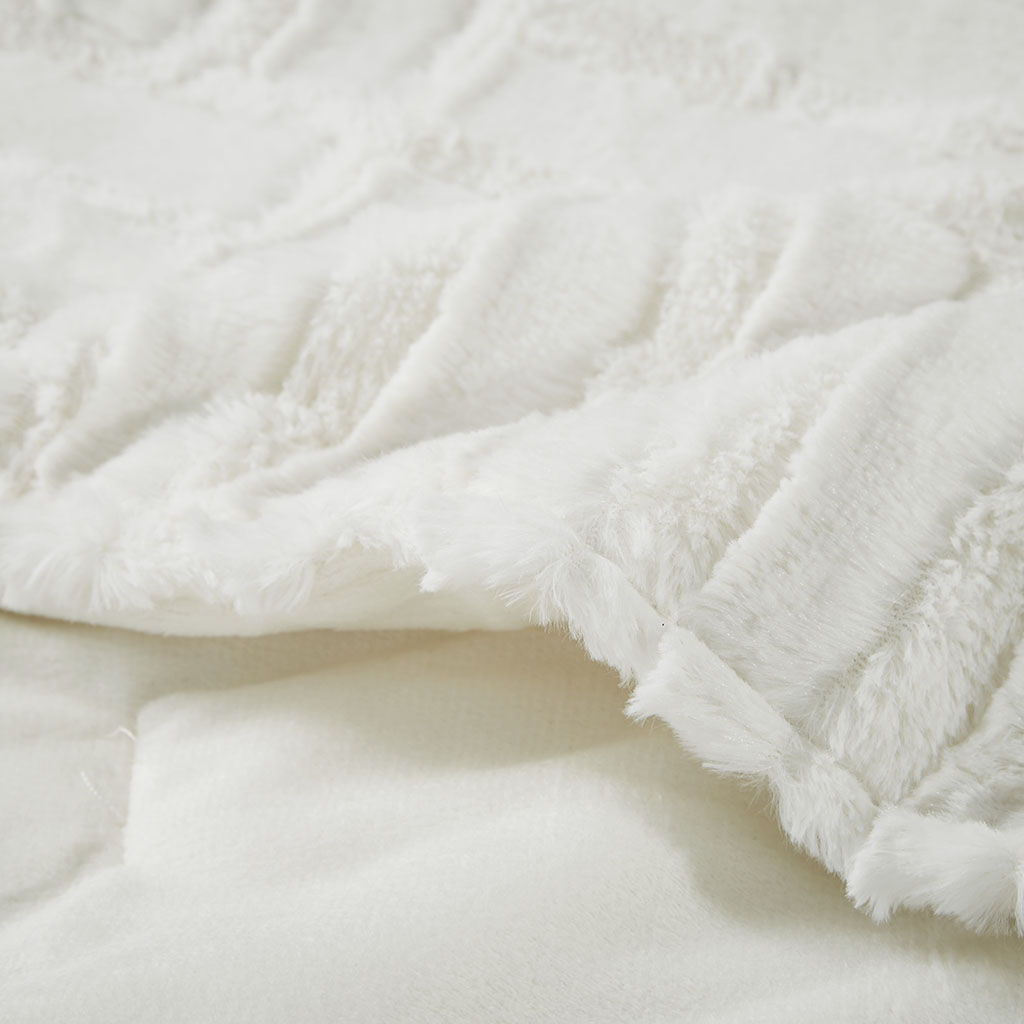 Arctic - Ultra Down Alternative Throw - Ivory