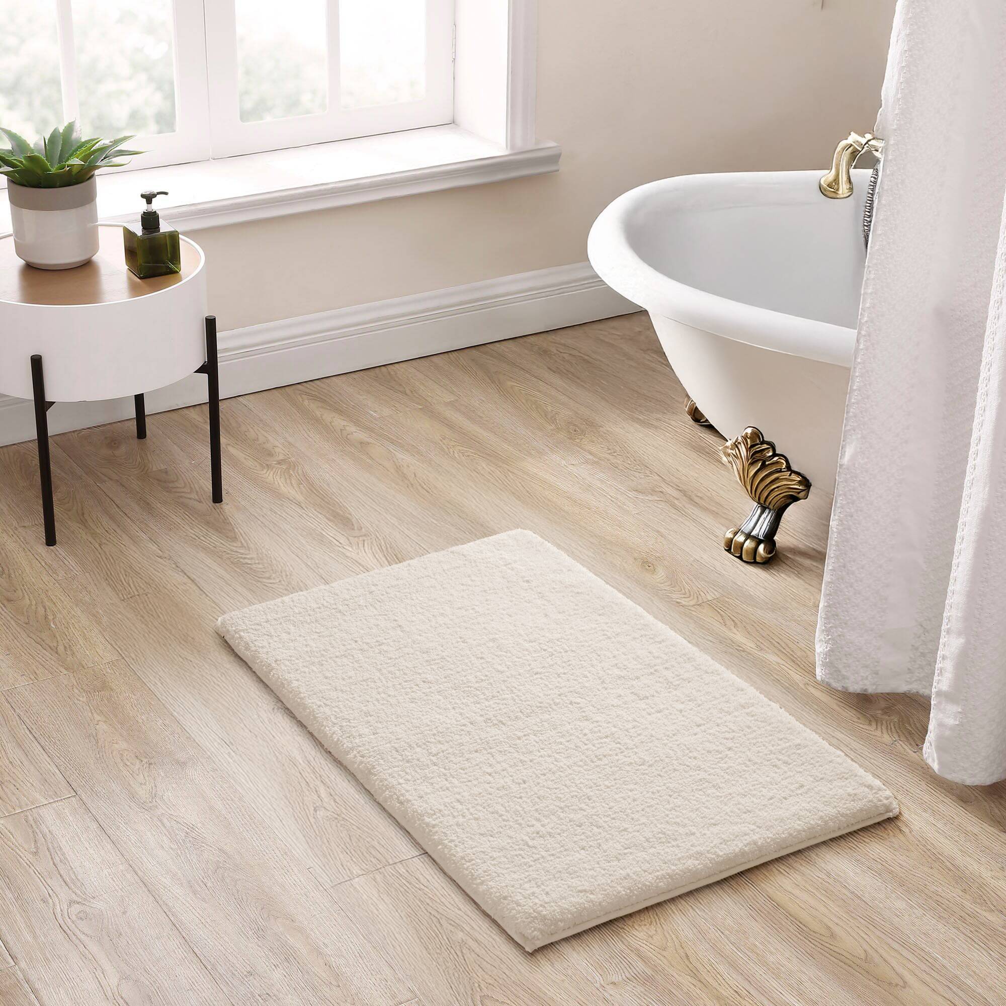 Marshmallow - 20" x 24" Bath Rug - Taupe