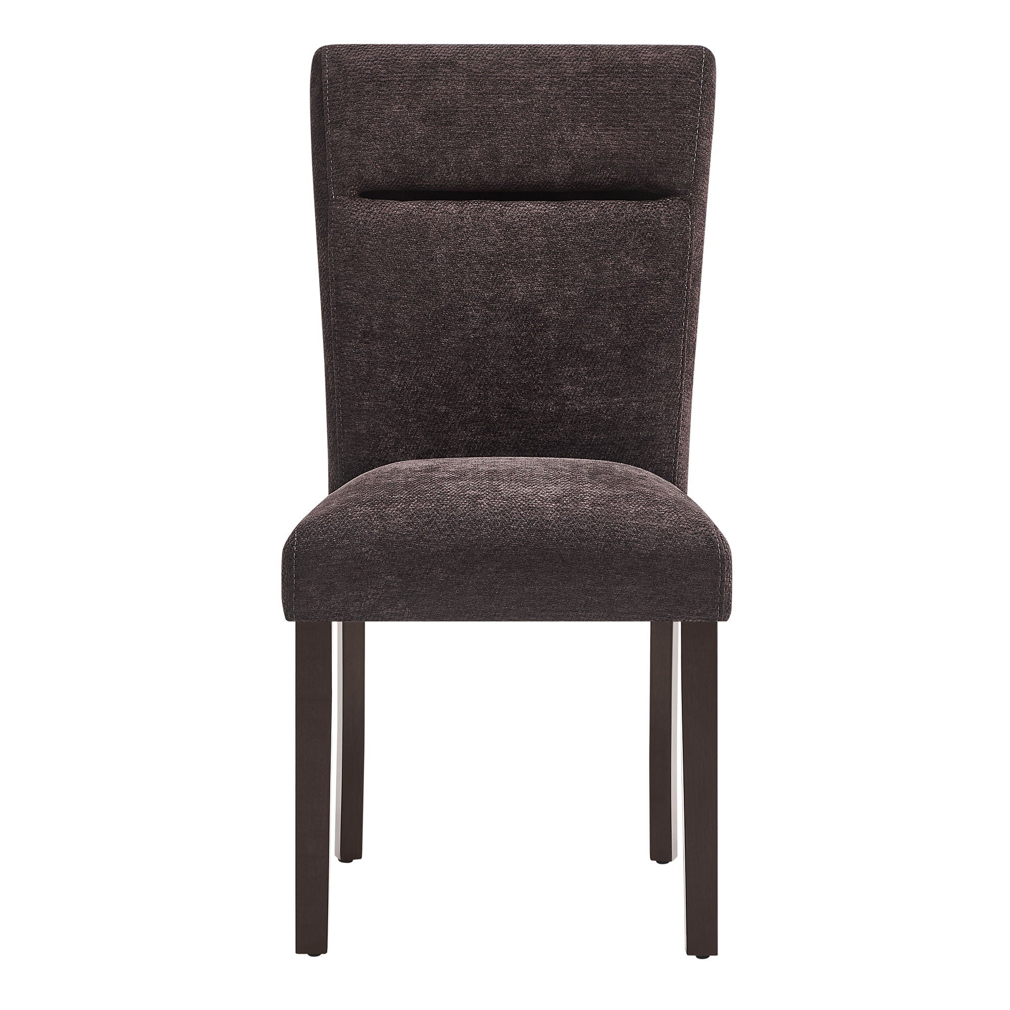 D8212 - 7 Piece Dining Room Set (Dining Table With 6 Dining Chairs) - Dark Brown