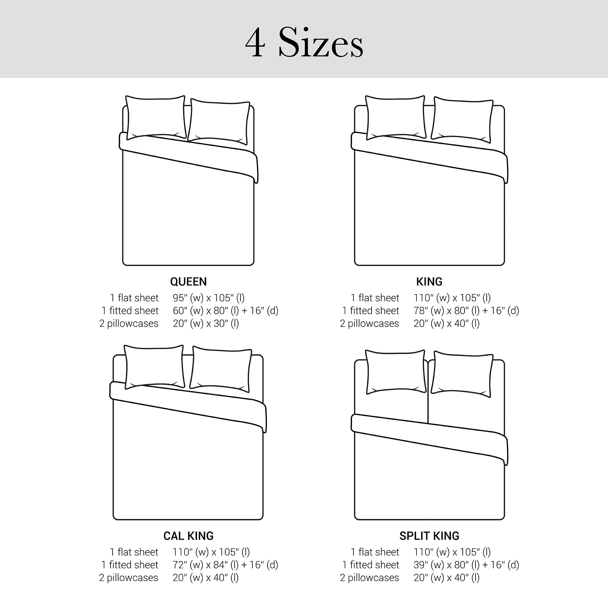 King Stretch Jersey Sheet Set - Gray