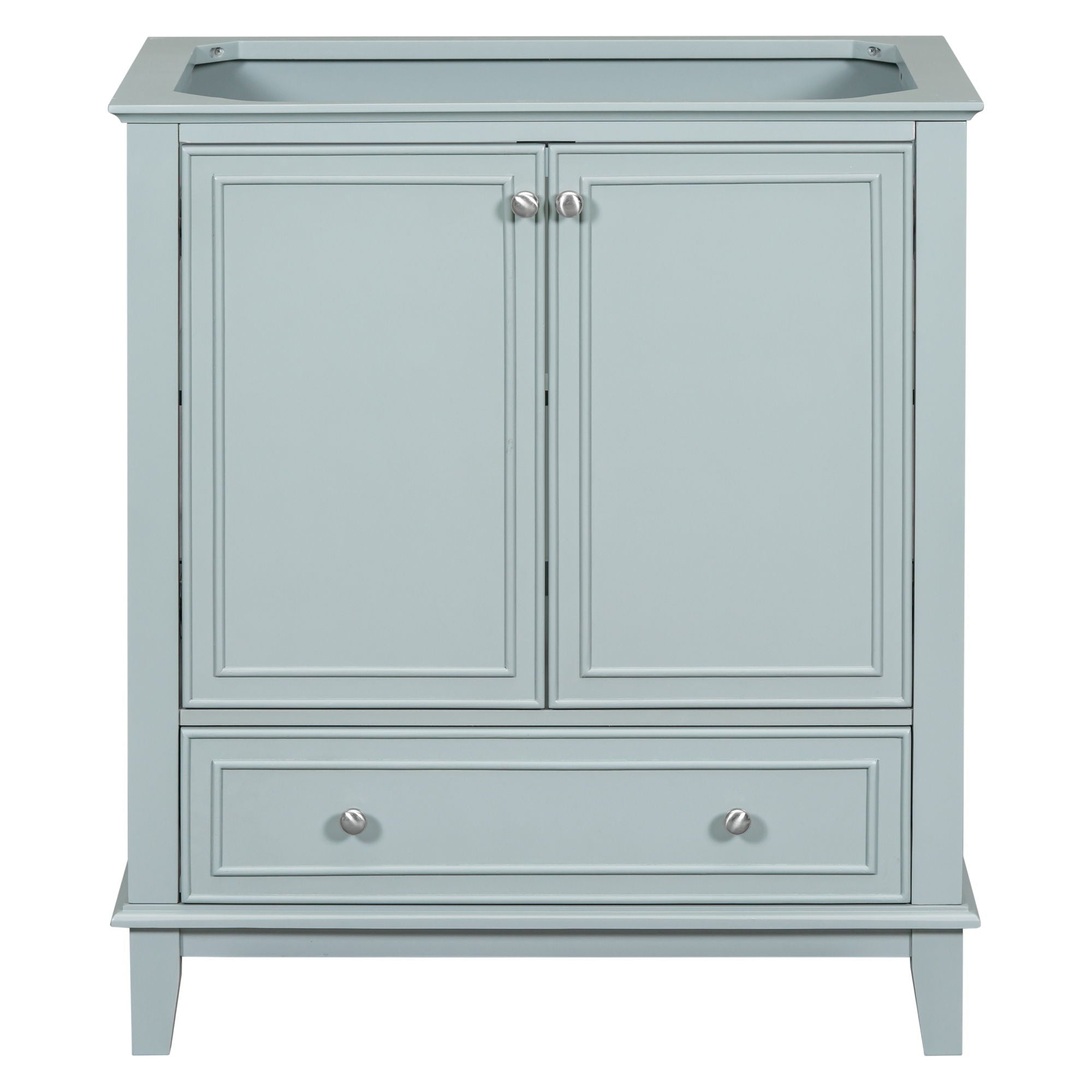 Modern Bathroom Vanity Base Only With Doors And Drawer