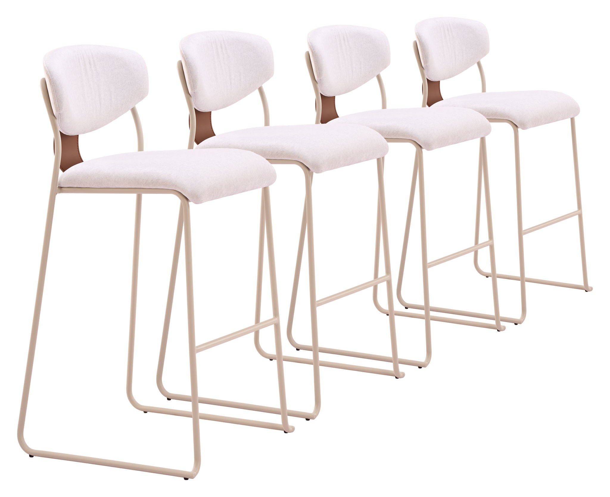 Meadow - Barstool (Set of 4) - White