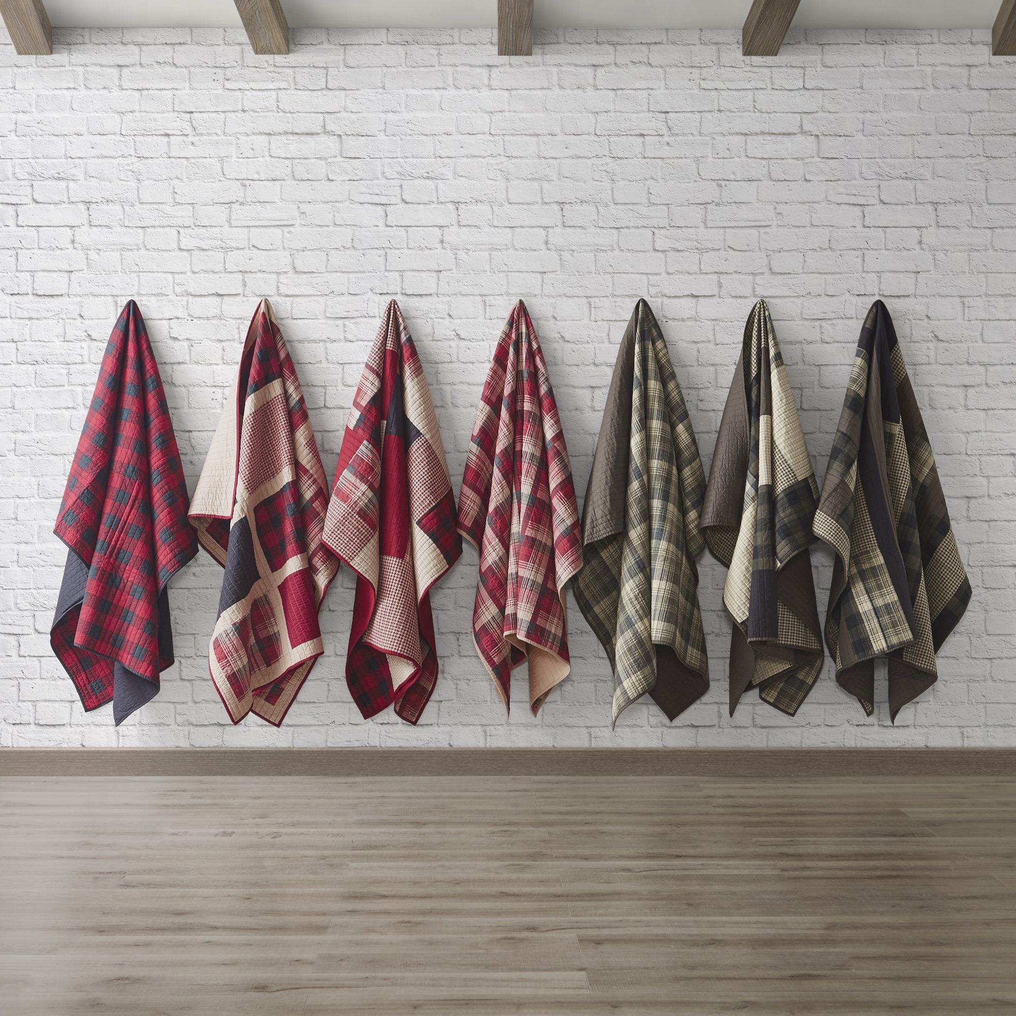 Tasha - Quilted Throw - Taupe