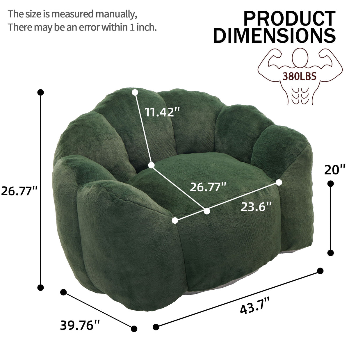 Lotus Style Compression Sofa With Pull Ring