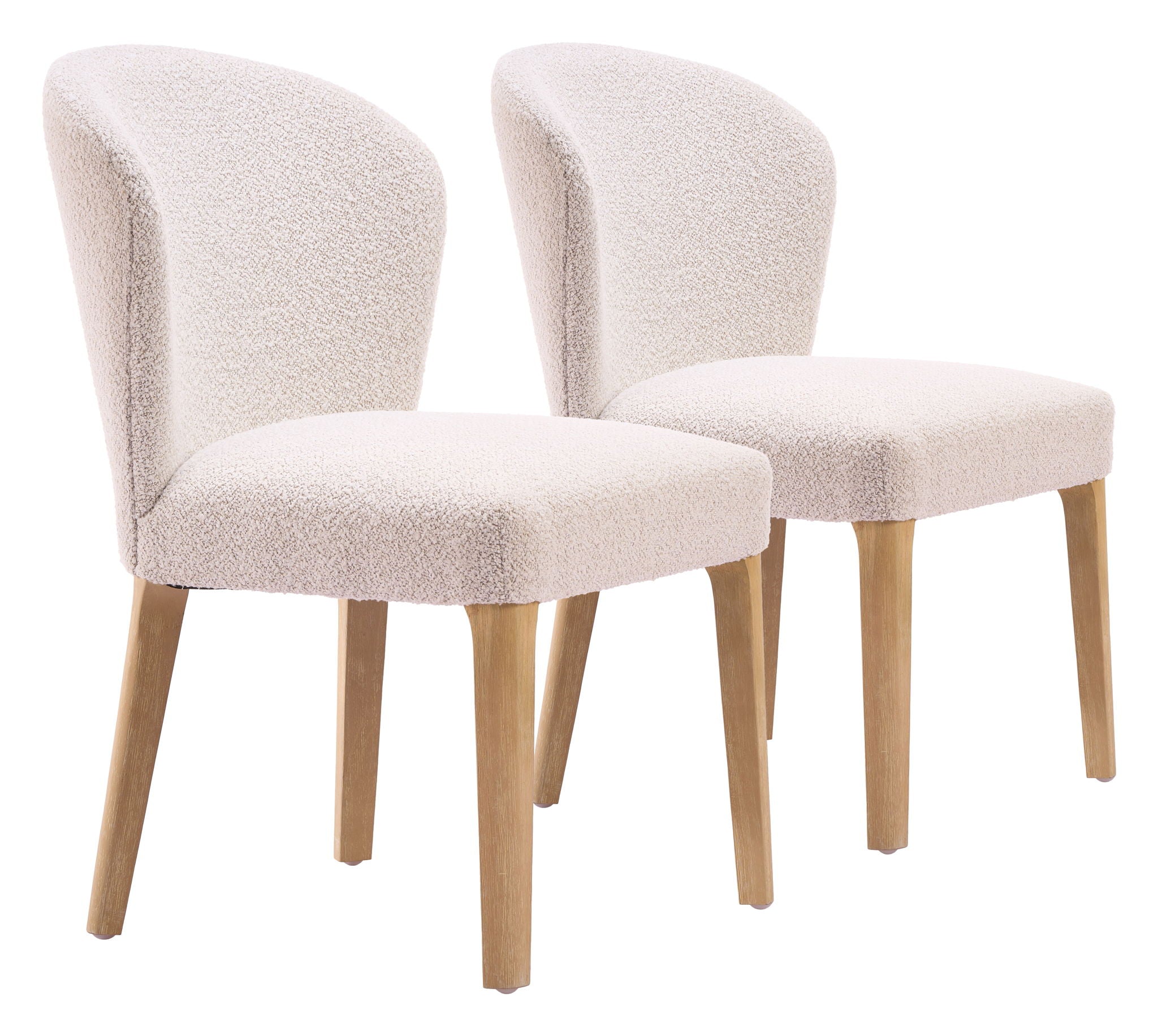 Mondstein - Dining Chair (Set of 2) - White / Ivory