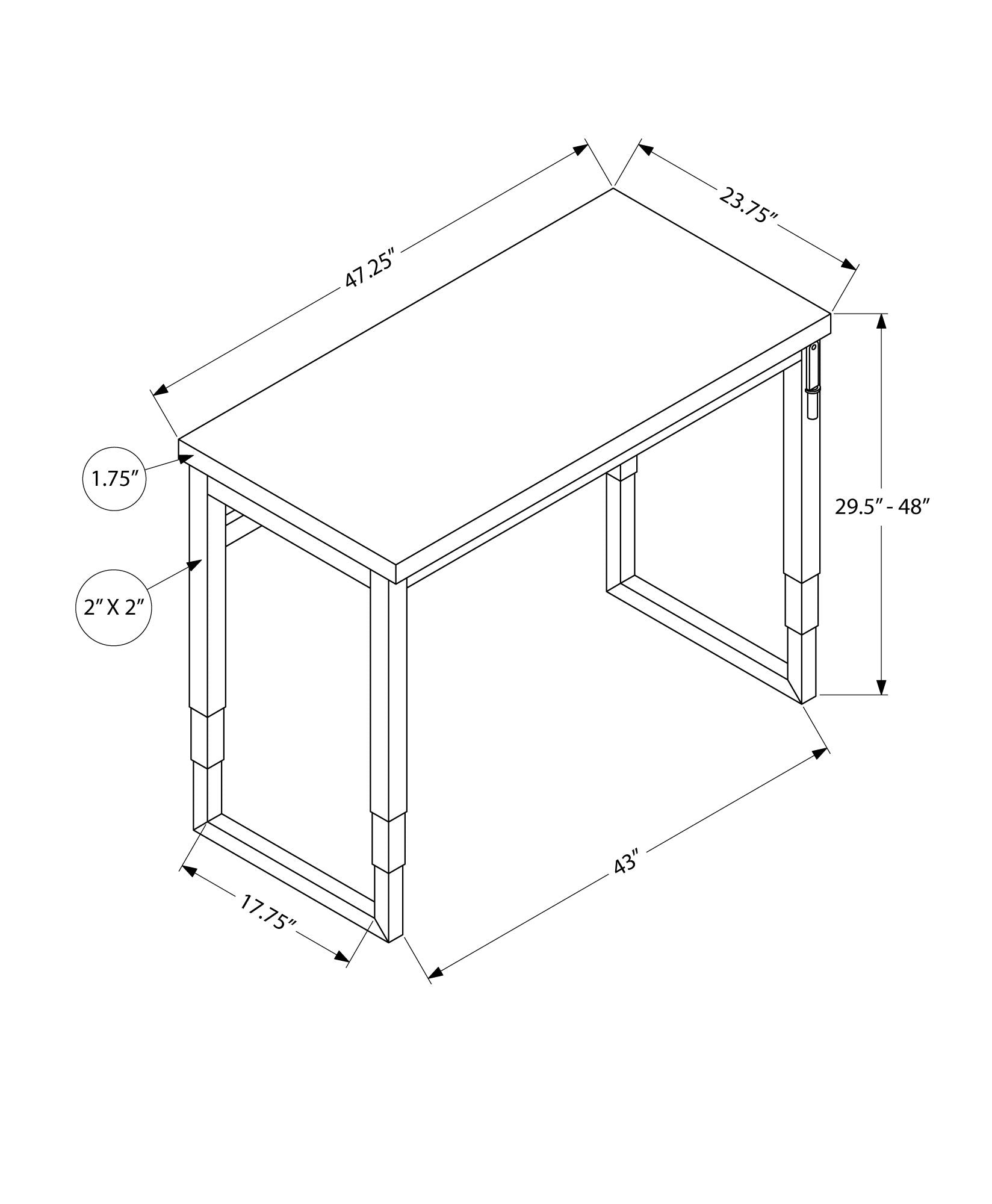 Adjustable Computer Desk For Home Office