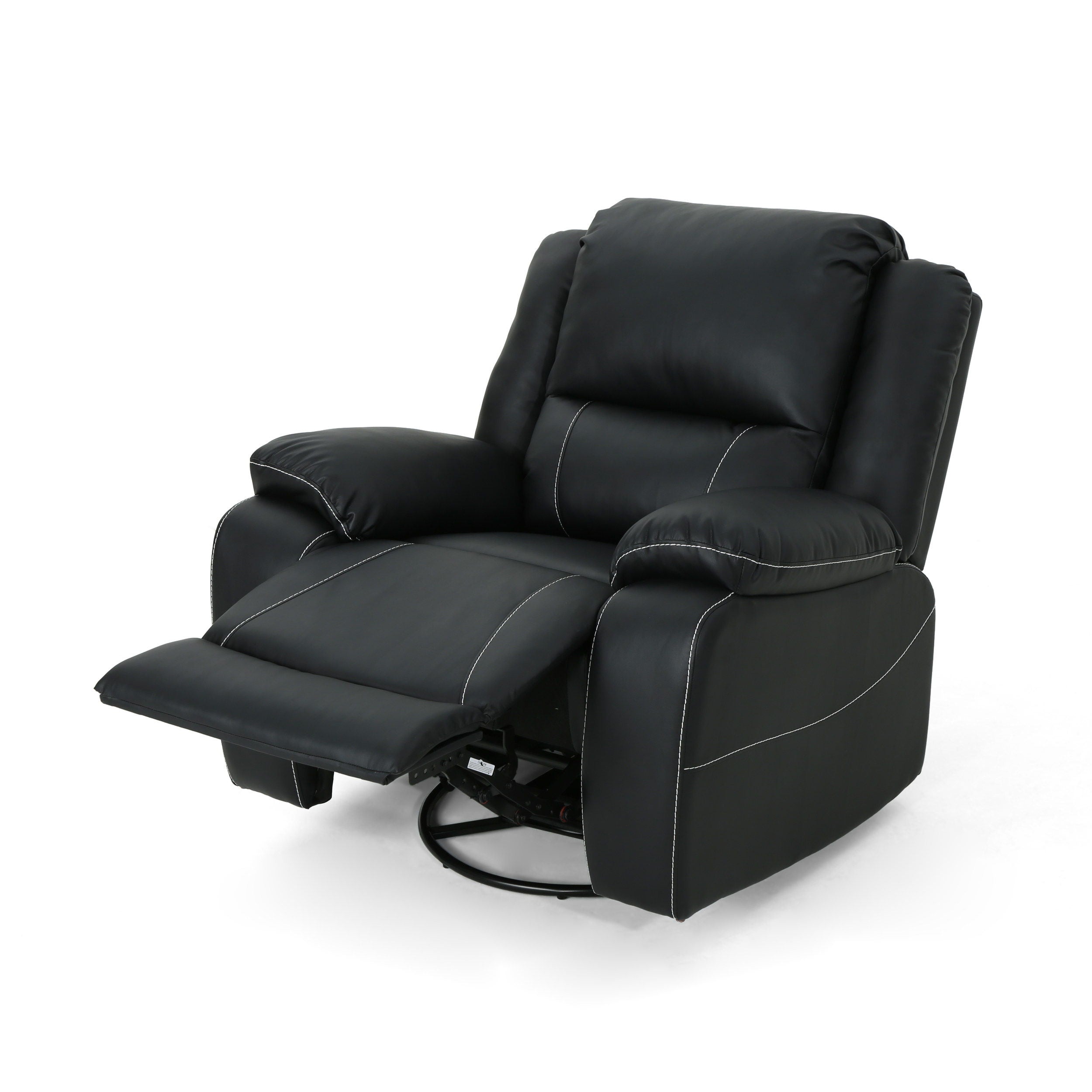 Stylish Wide Manual Swivel Standard Recliner