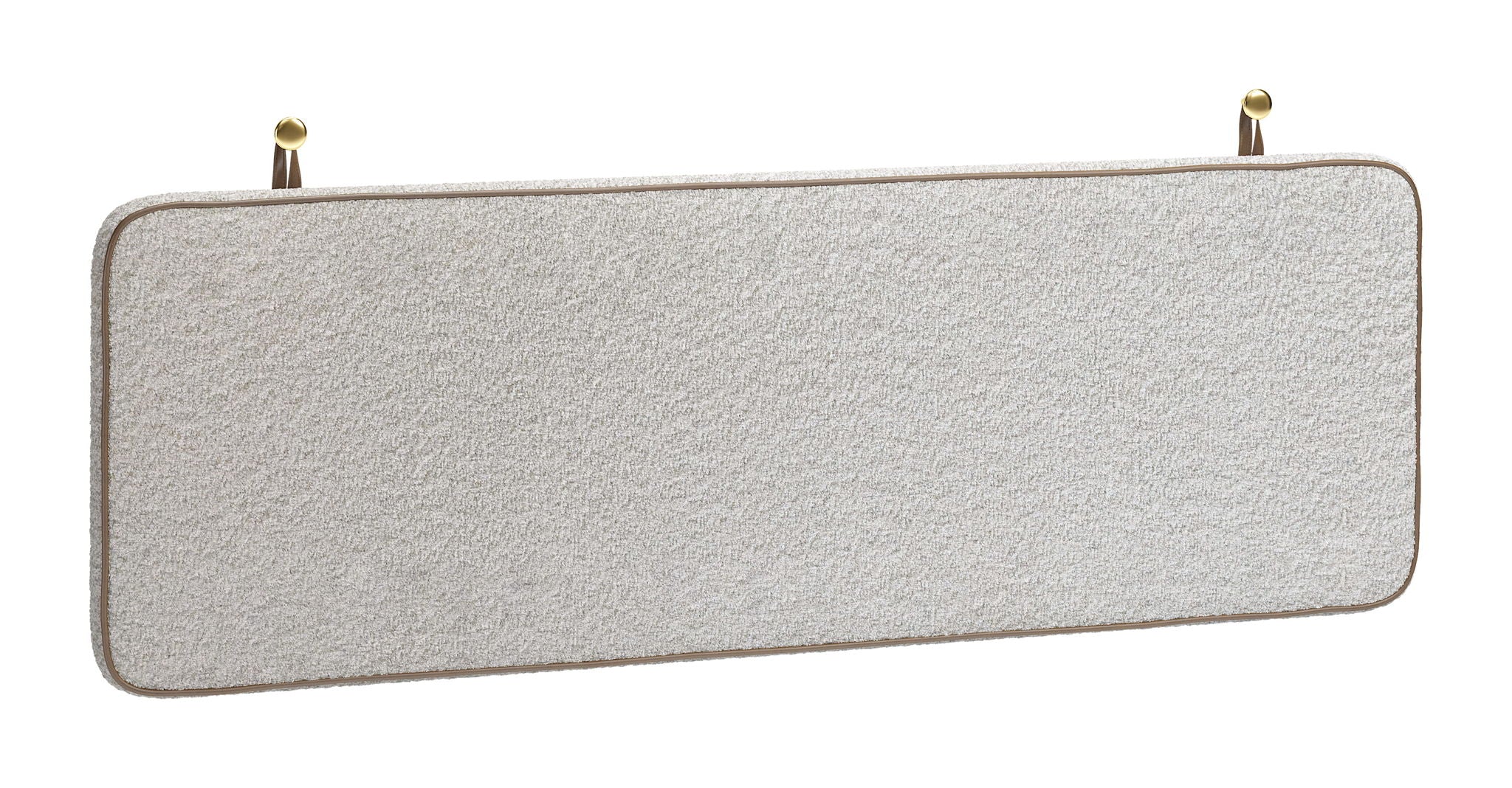 Bela - Floating Queen Headboard - White / Ivory