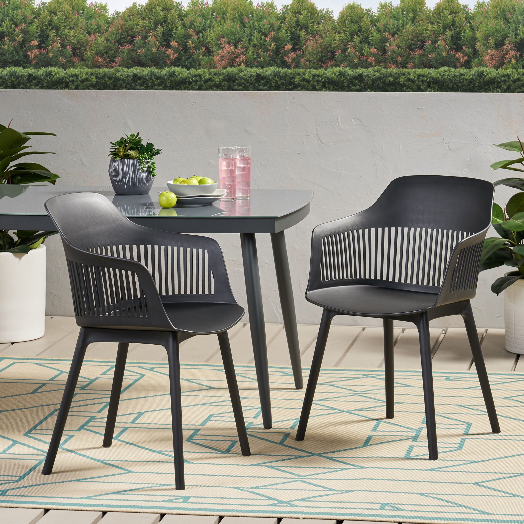 Dahlia - Chair (Set of 2) - Black