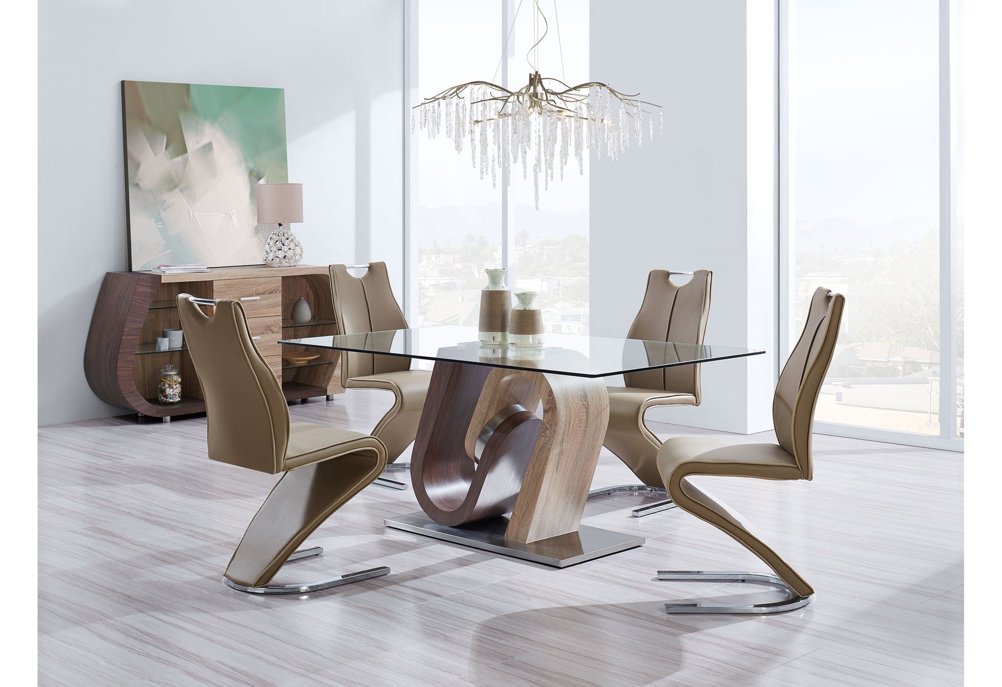 D4126 - Dining Table Top Glass - Clear