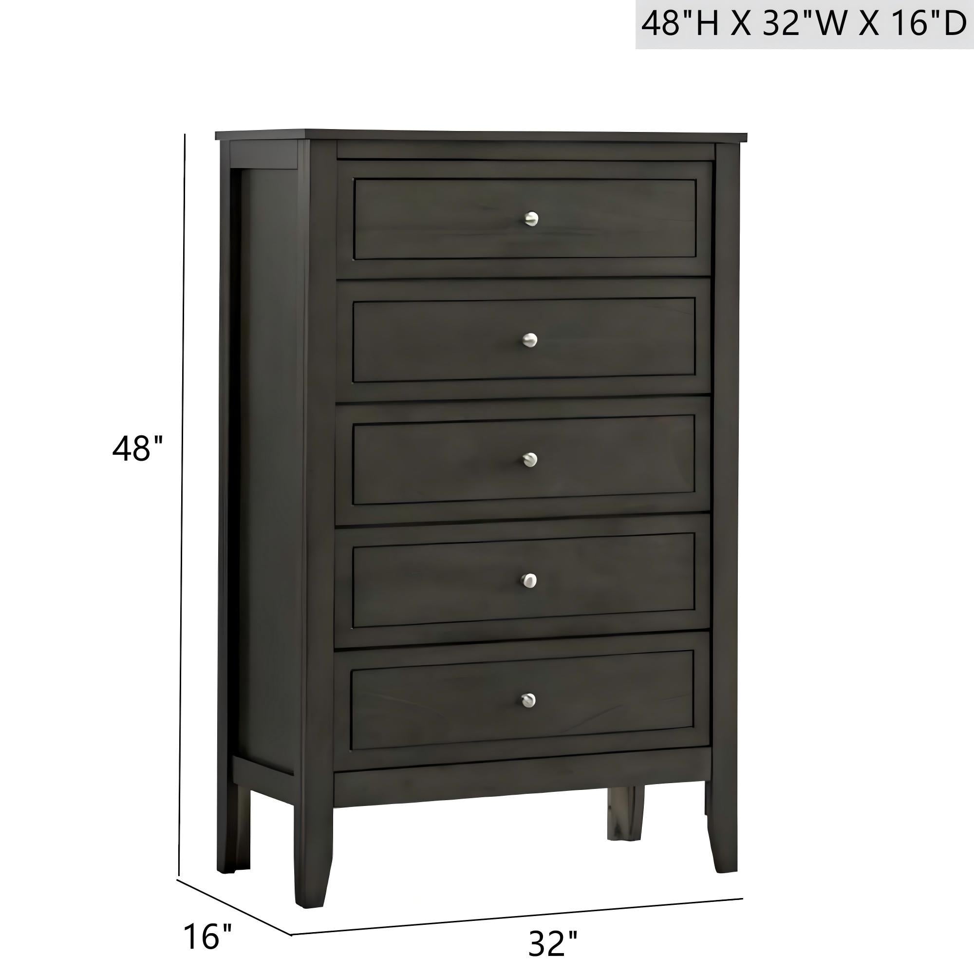 Daniel - Chest, 5 Drawer Storage Unit