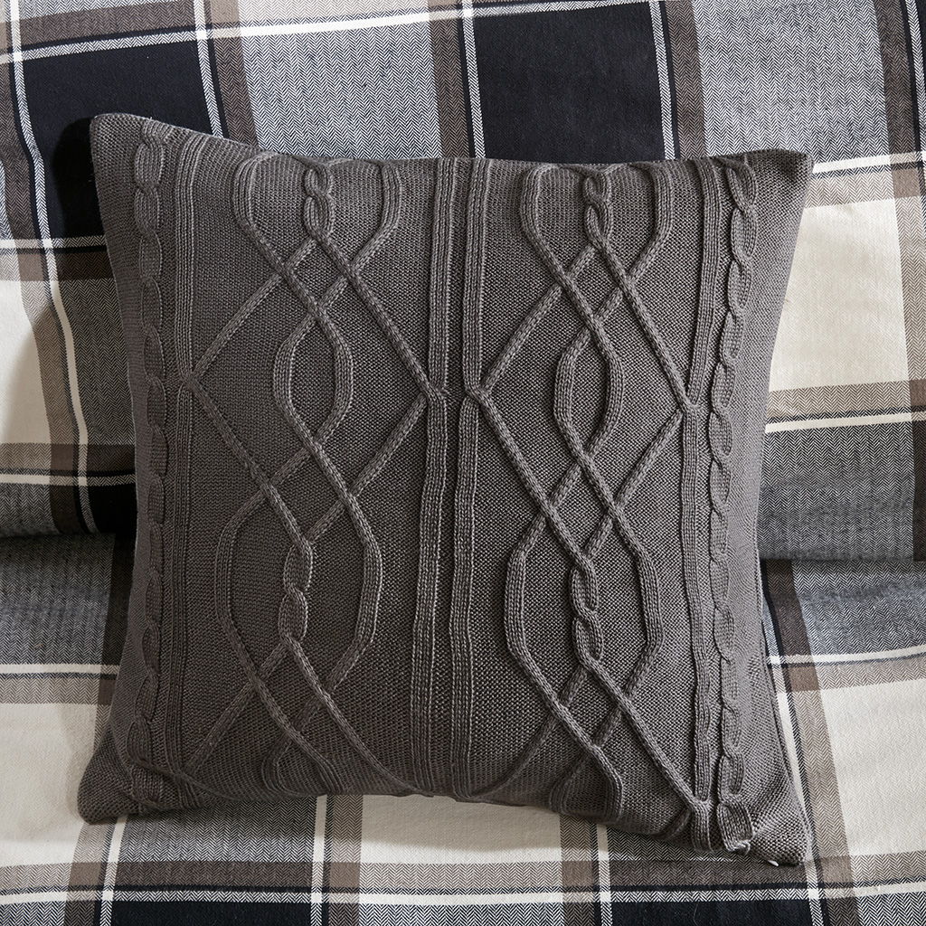 Urban Cabin - King Comforter Set - Brown