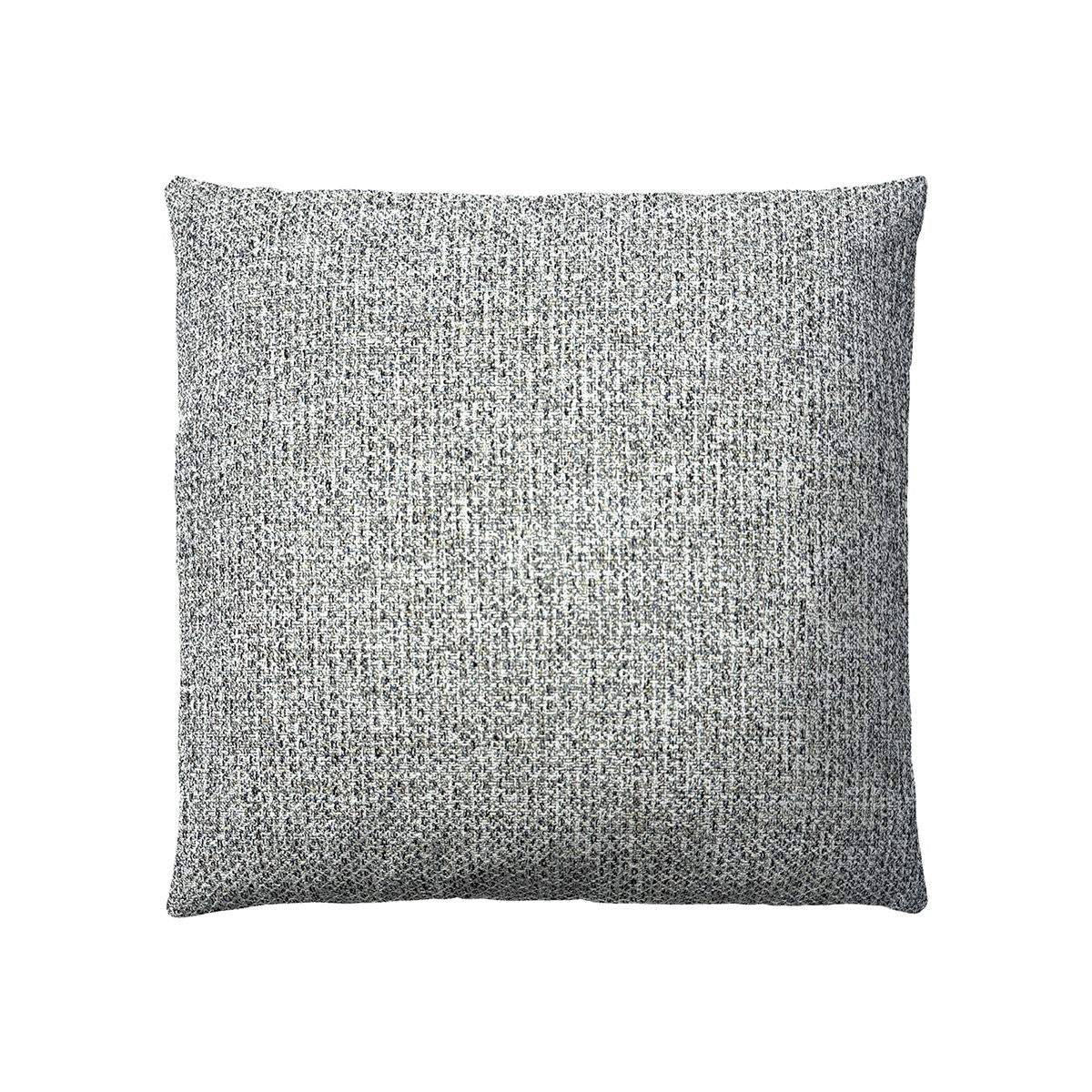 Zoe - Solid Square Pillow - Navy / Beige