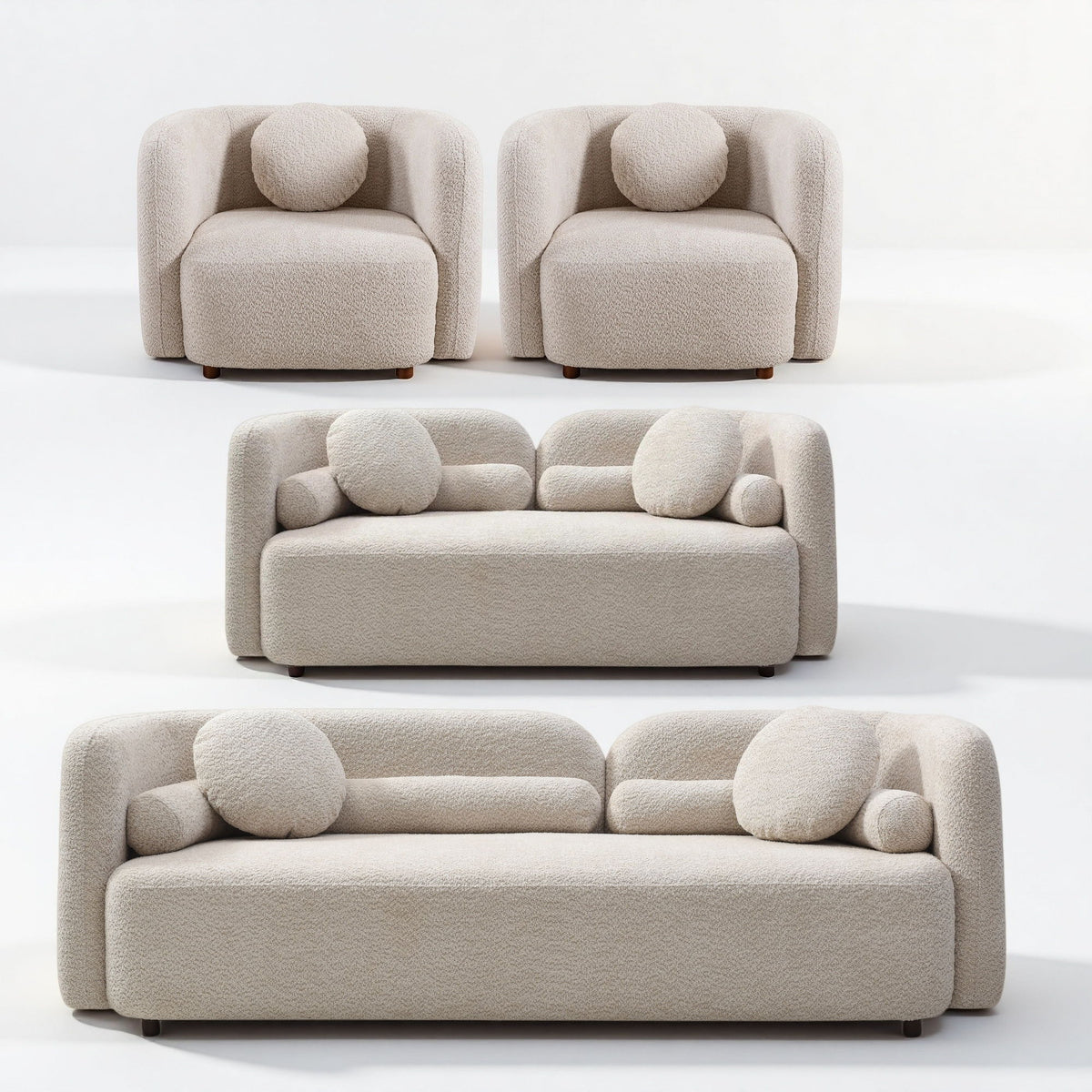 Japandi Living Room Set
