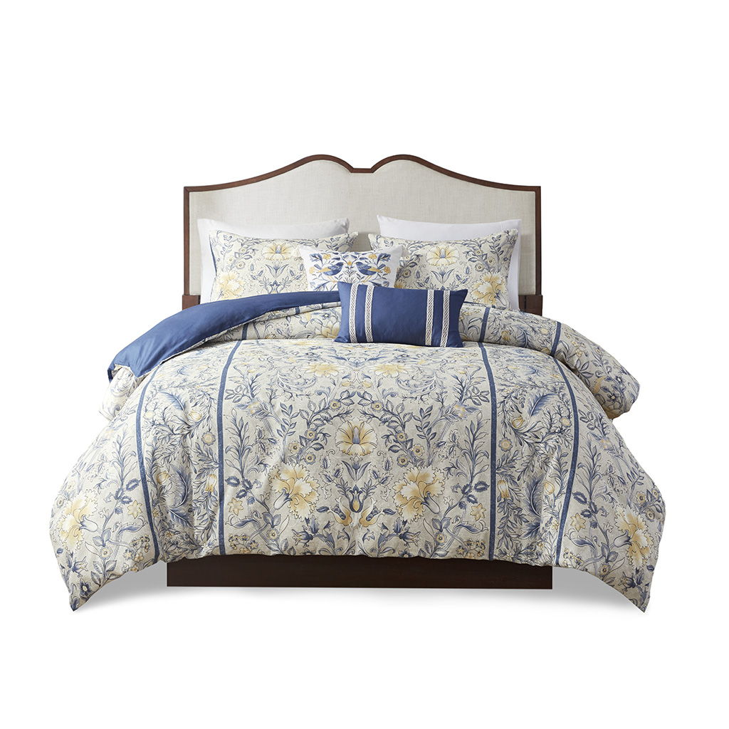 Livia - 5 Piece Duvet Cover Set - Multi