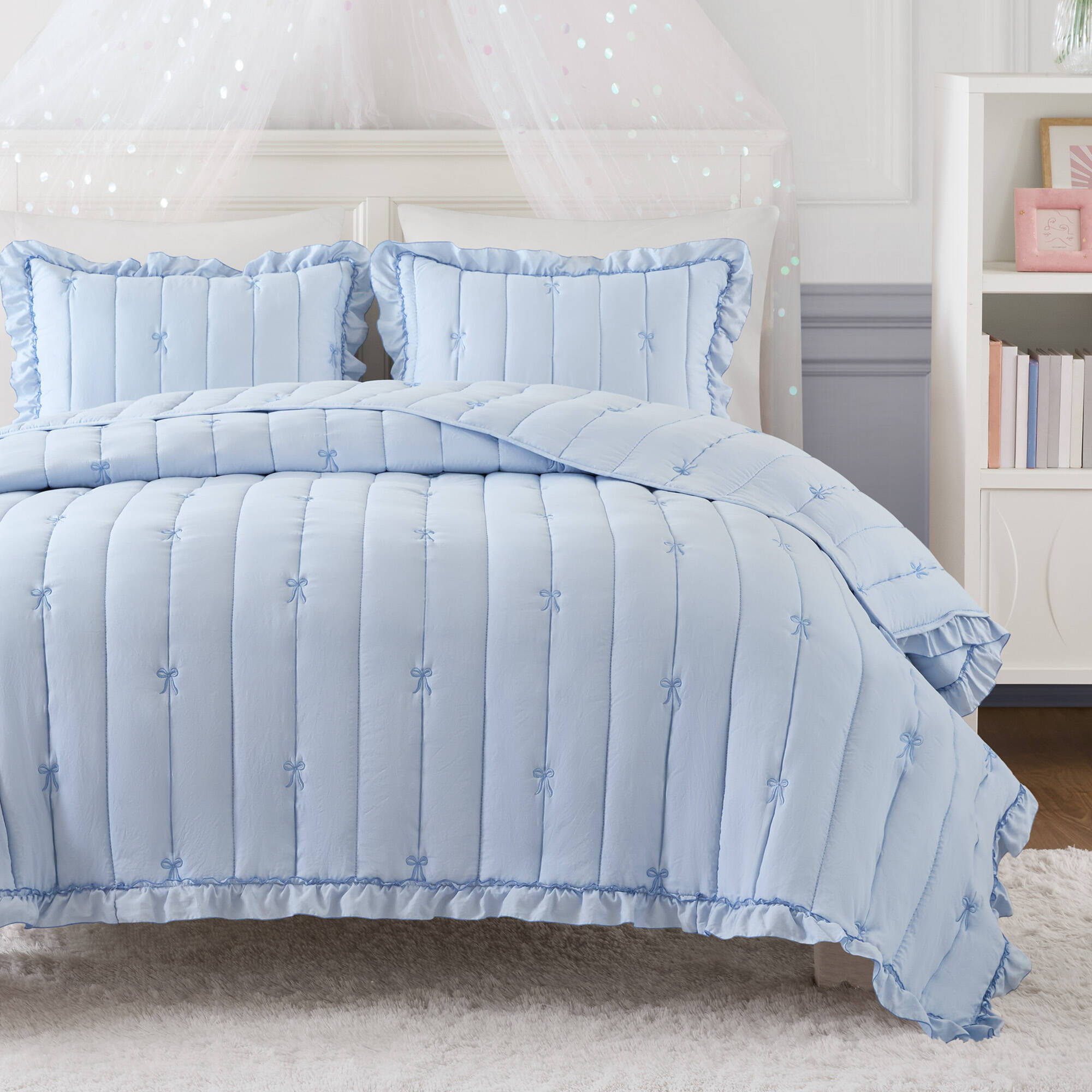 Liv - Quilt Set - Blue