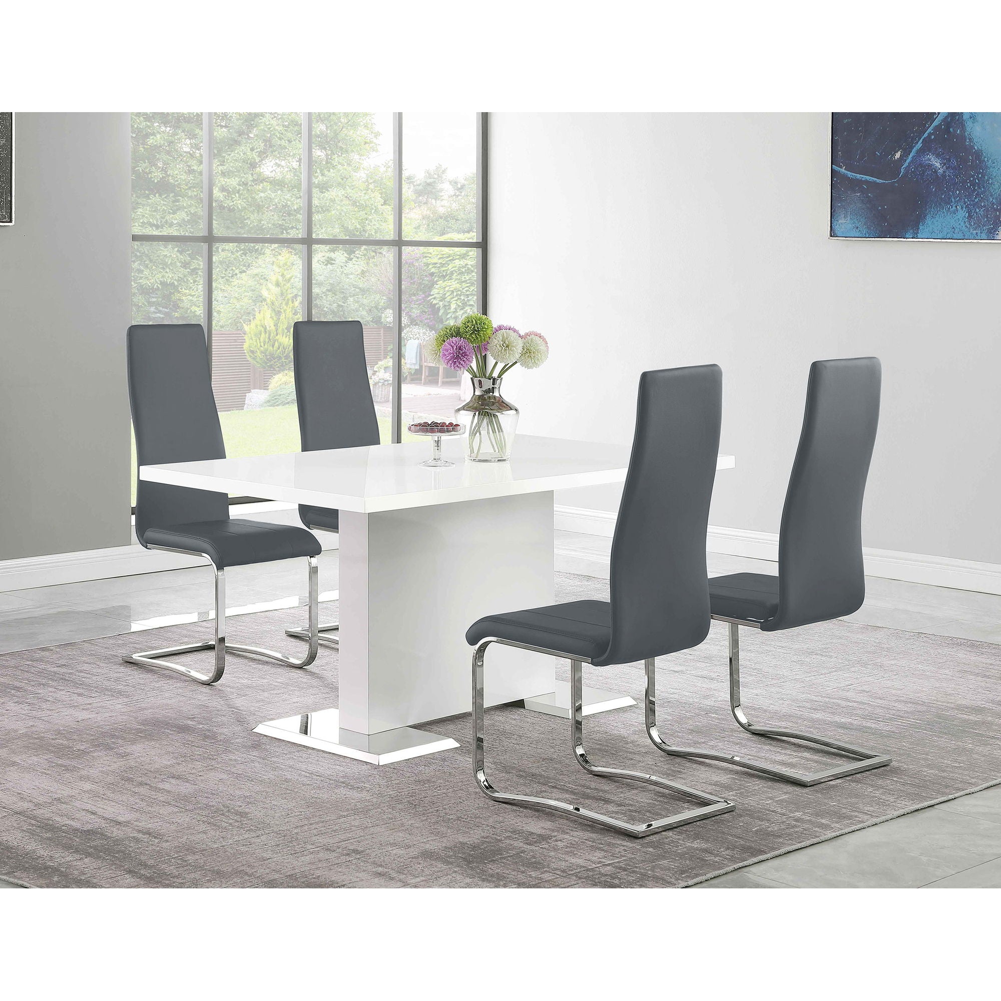 Wenzl - 5 Piece Dining Table Set