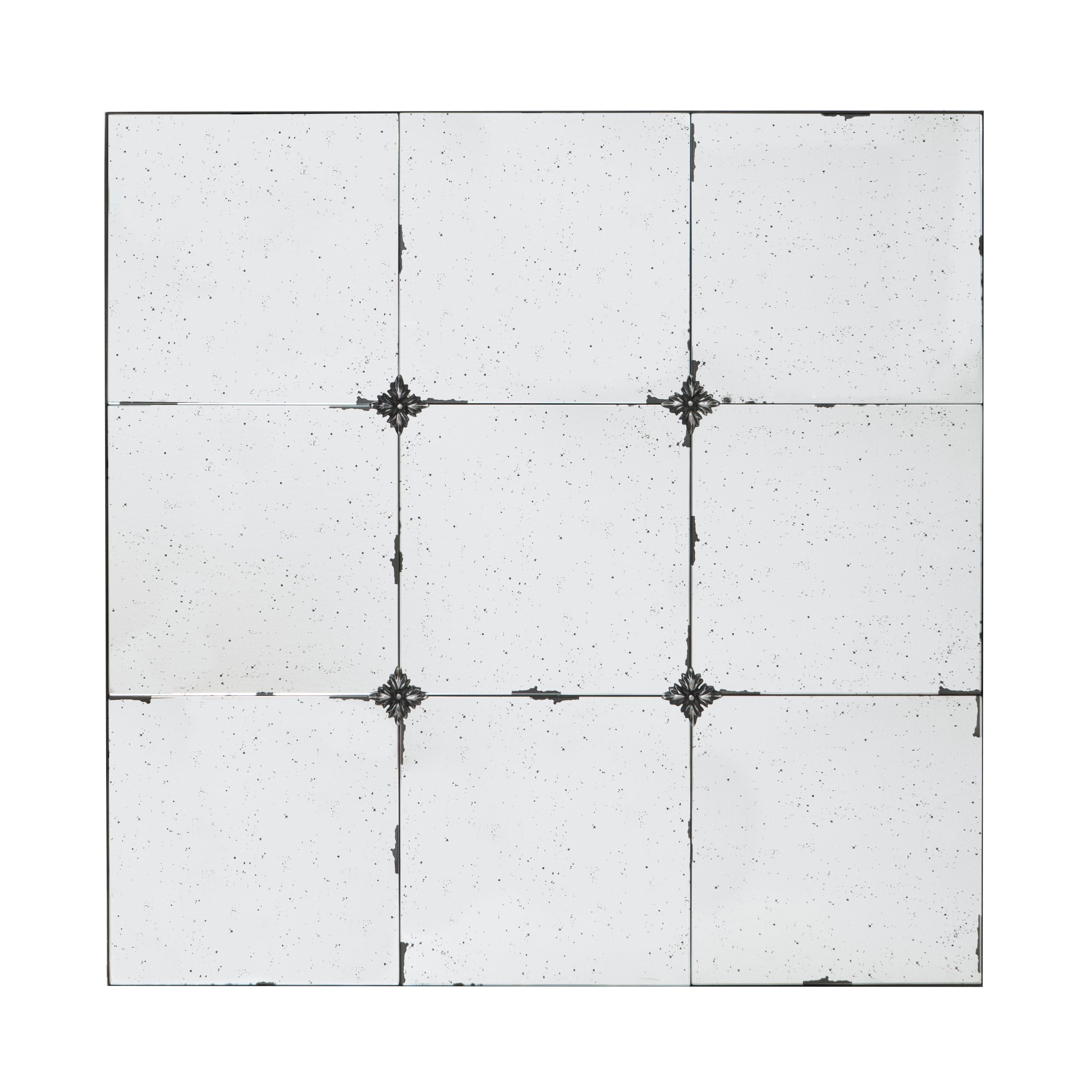 Traditional Decor Style Antique Glass Panel Mirror, Wall Mirror For Bathroom Entryway Console Lean Against Wall