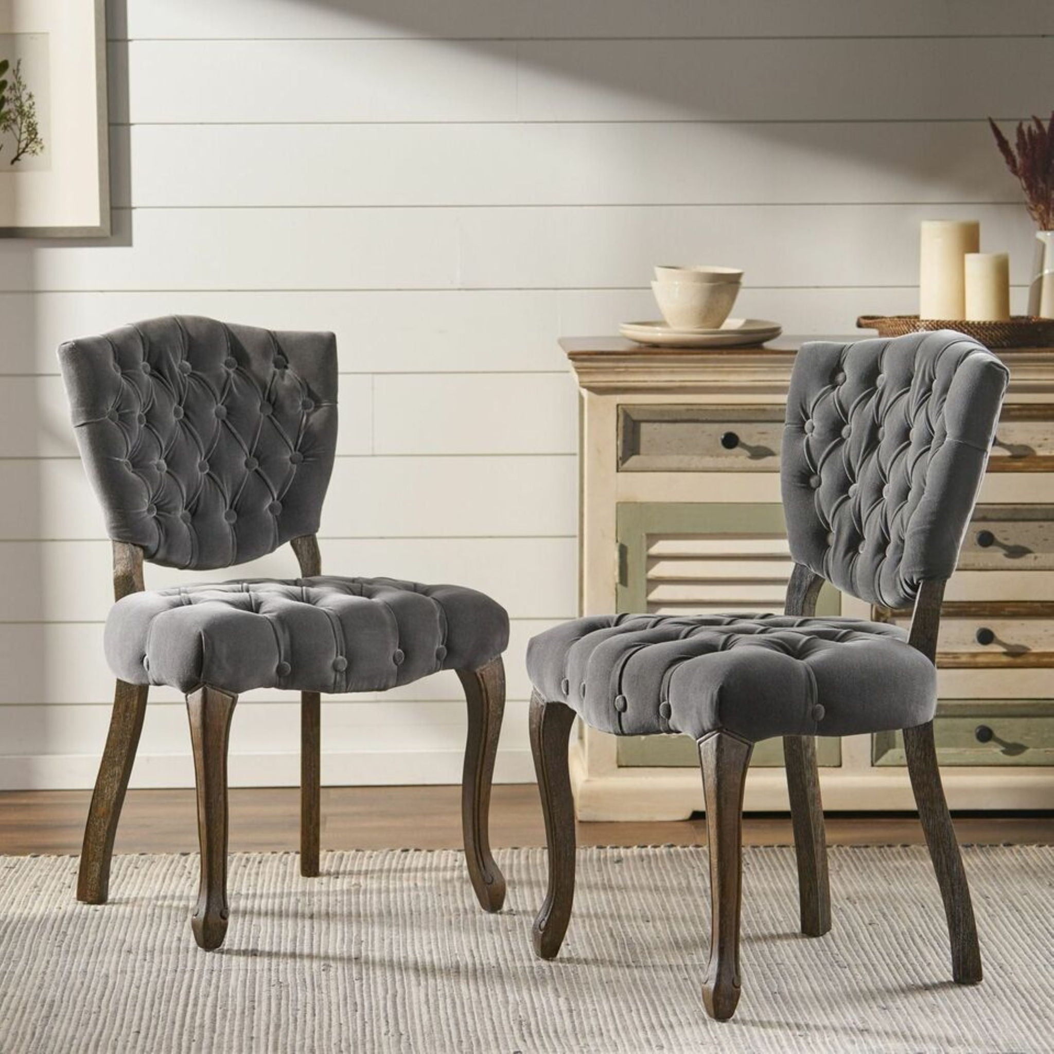 Tufted Dining Chair (Set of 2)
