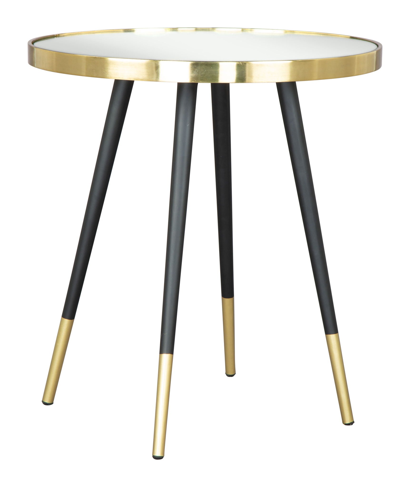 Particle - Side Table - Black / Gold