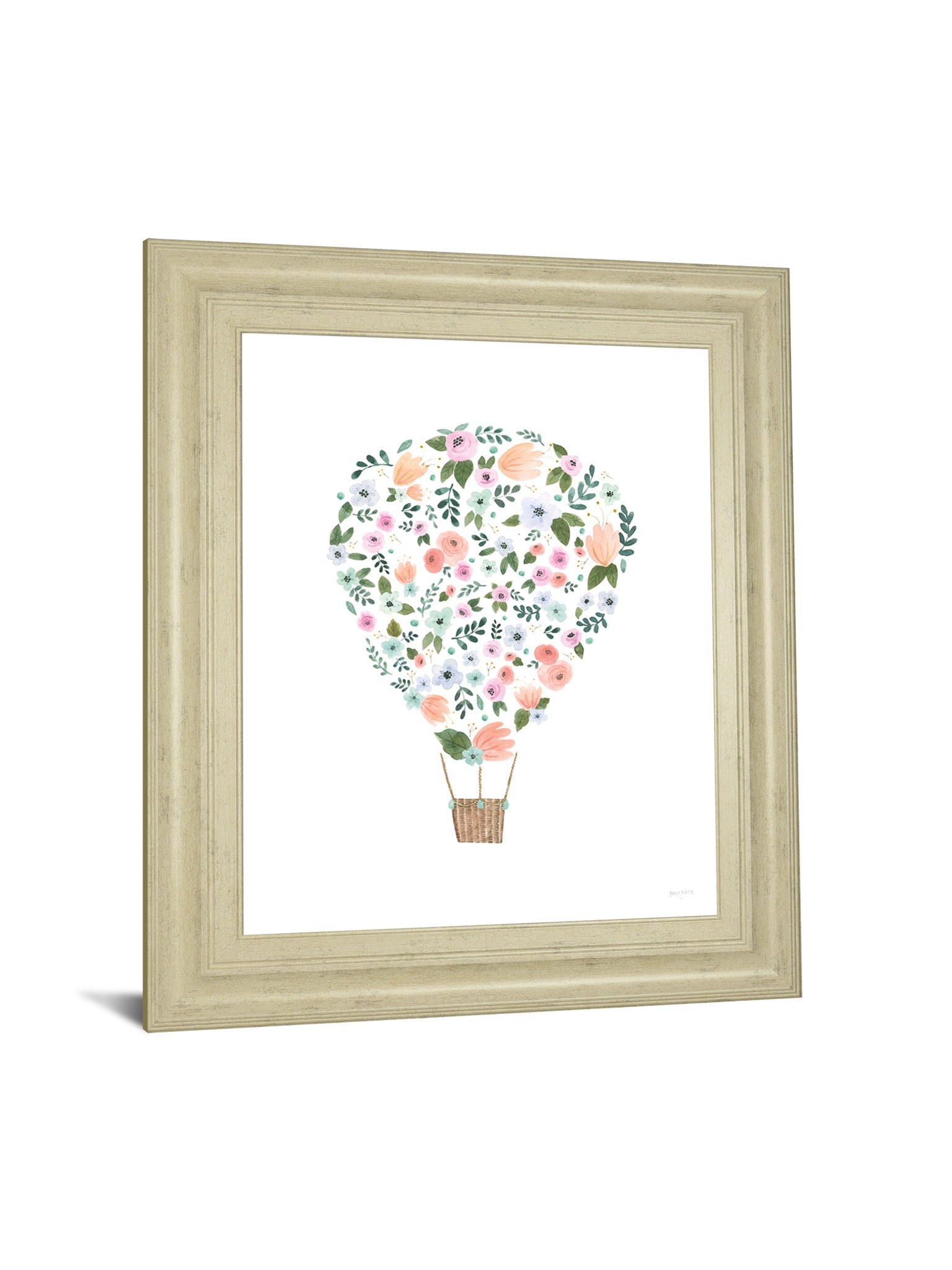 Lets Chase Rainbows VIII By Jenaya Jackson - Framed Print Wall Art - White