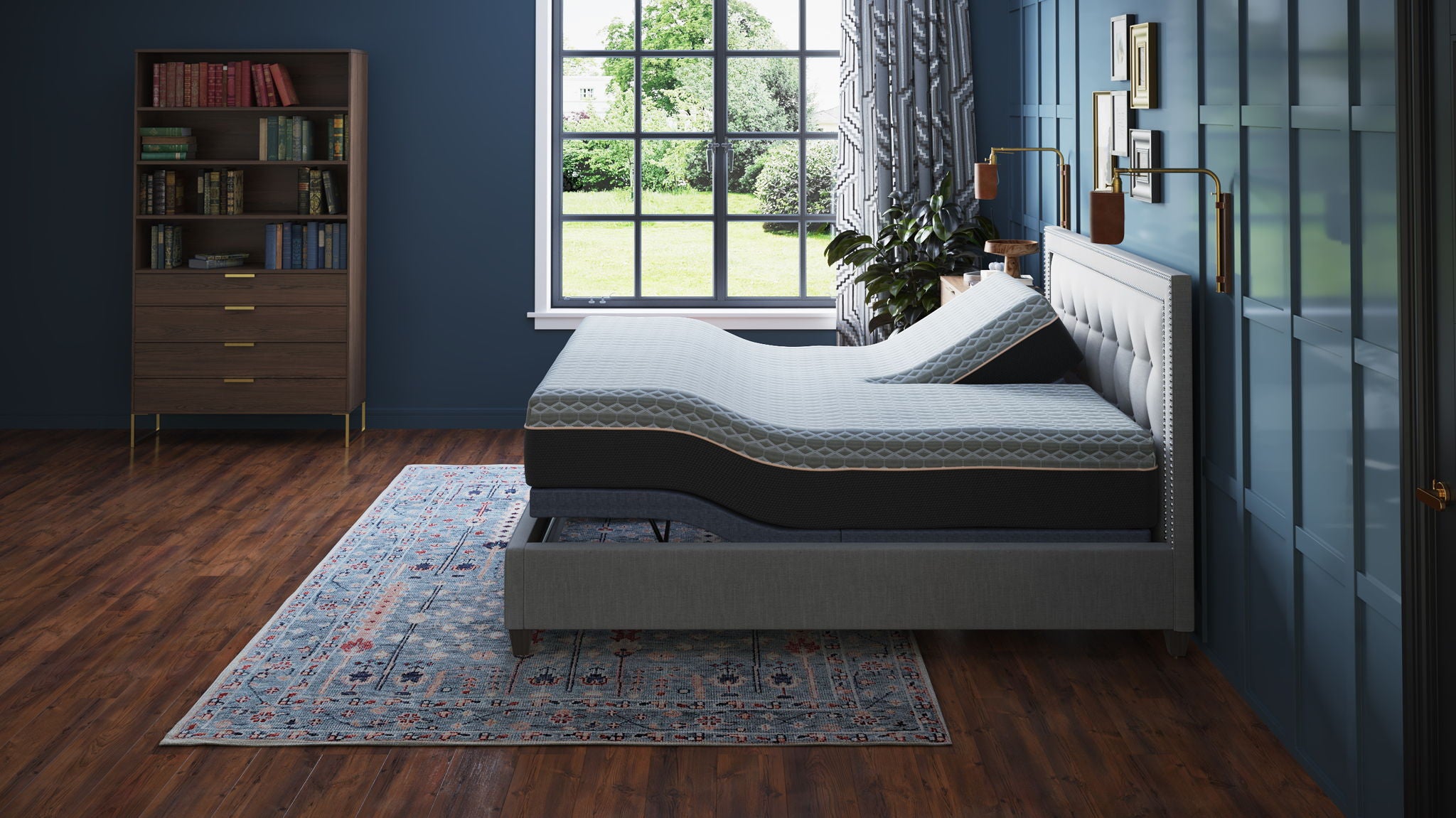 Bt3000 - Flex Head Adjustable Bed Base With Head And Foot Position Adjustment