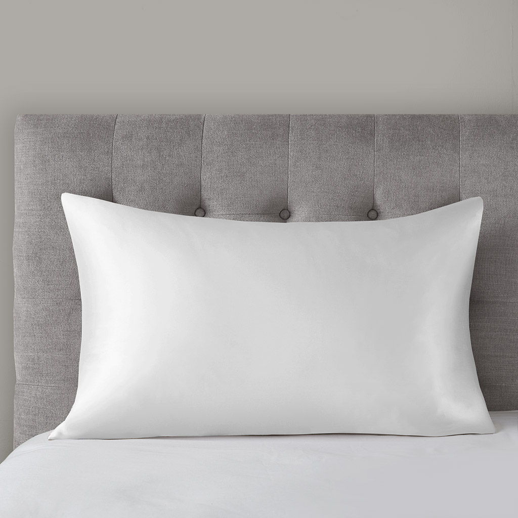 Silk - King Single Pillowcase - White