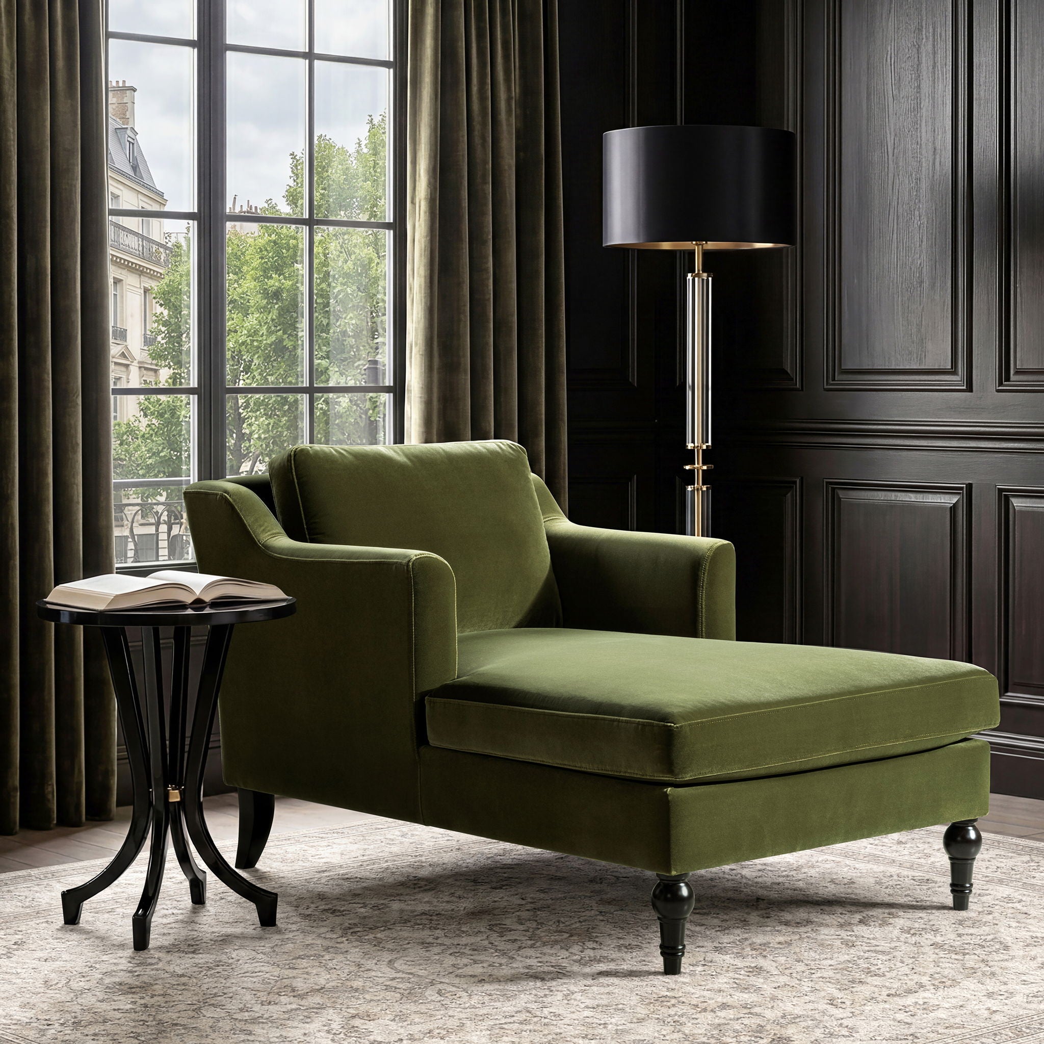 Josephine - Upholstered Chaise Lounge