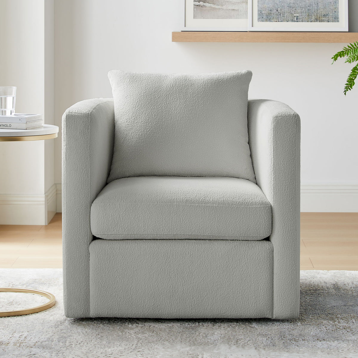 Sutton - Swivel Barrel Chair