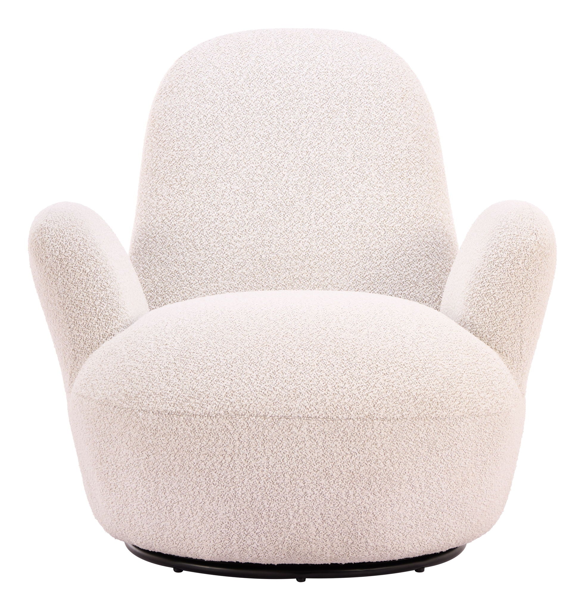 Lunet - Swivel Chair - White