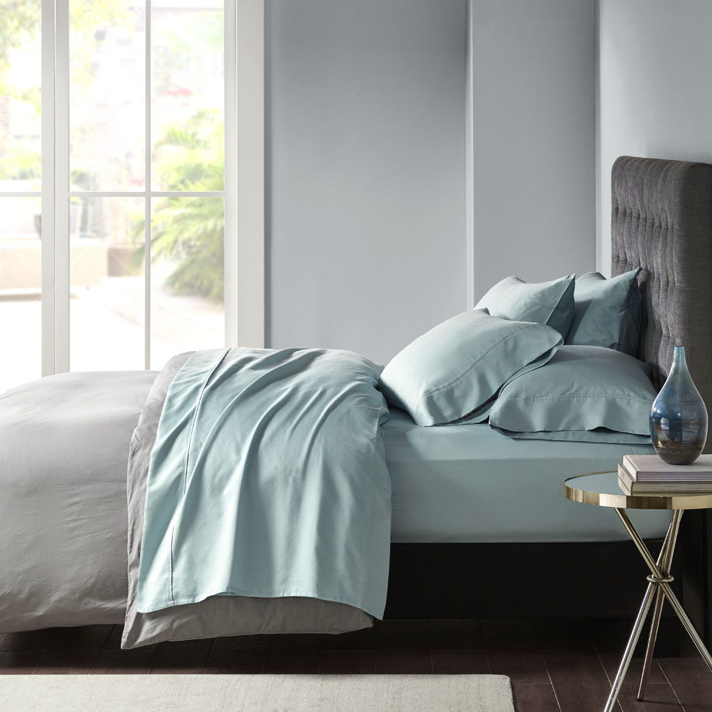 800 Thread Count - California King Sheet Set - Aqua
