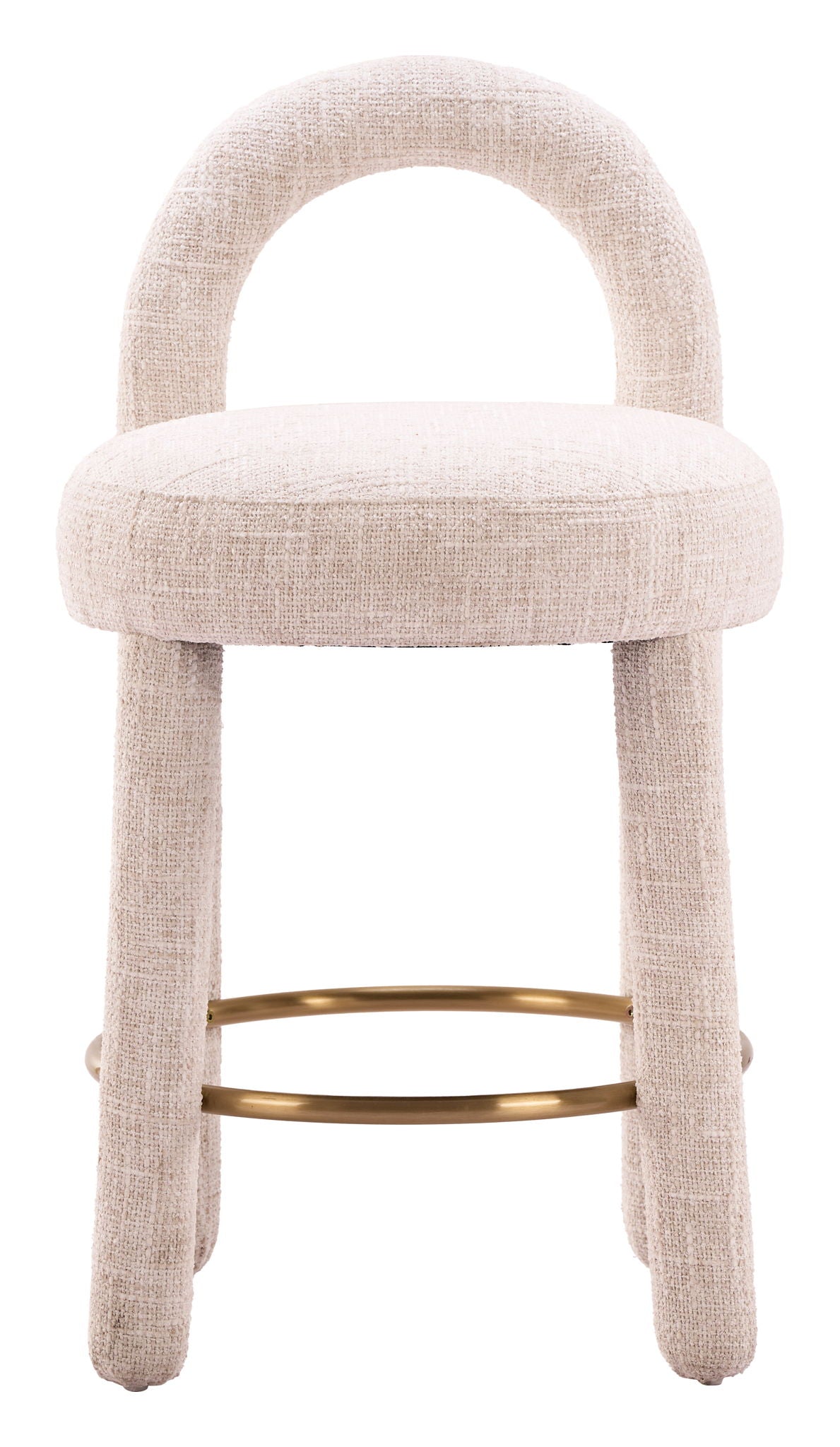 Curco - Counter Stool (Set of 2) - Gray