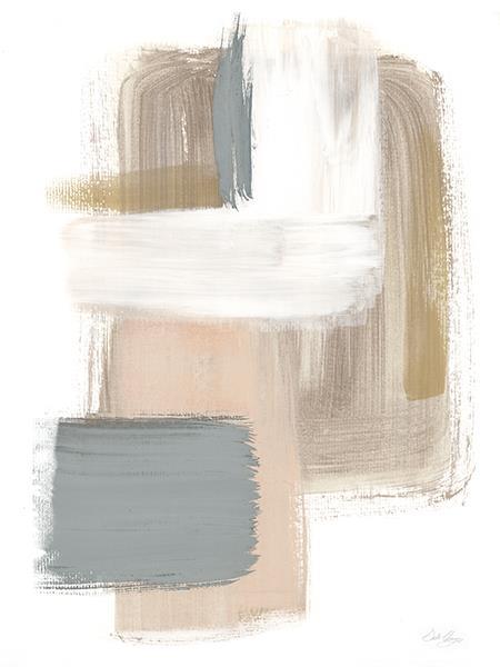 Soft Symmetry I By Stella Chang (Framed) - Beige