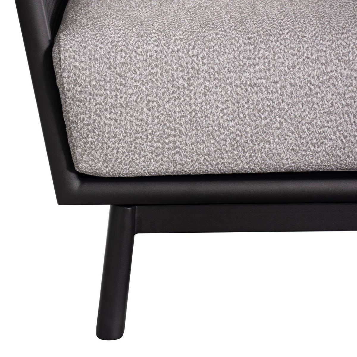 Chair With Armrests (Set of 2) - Black / Black Multi