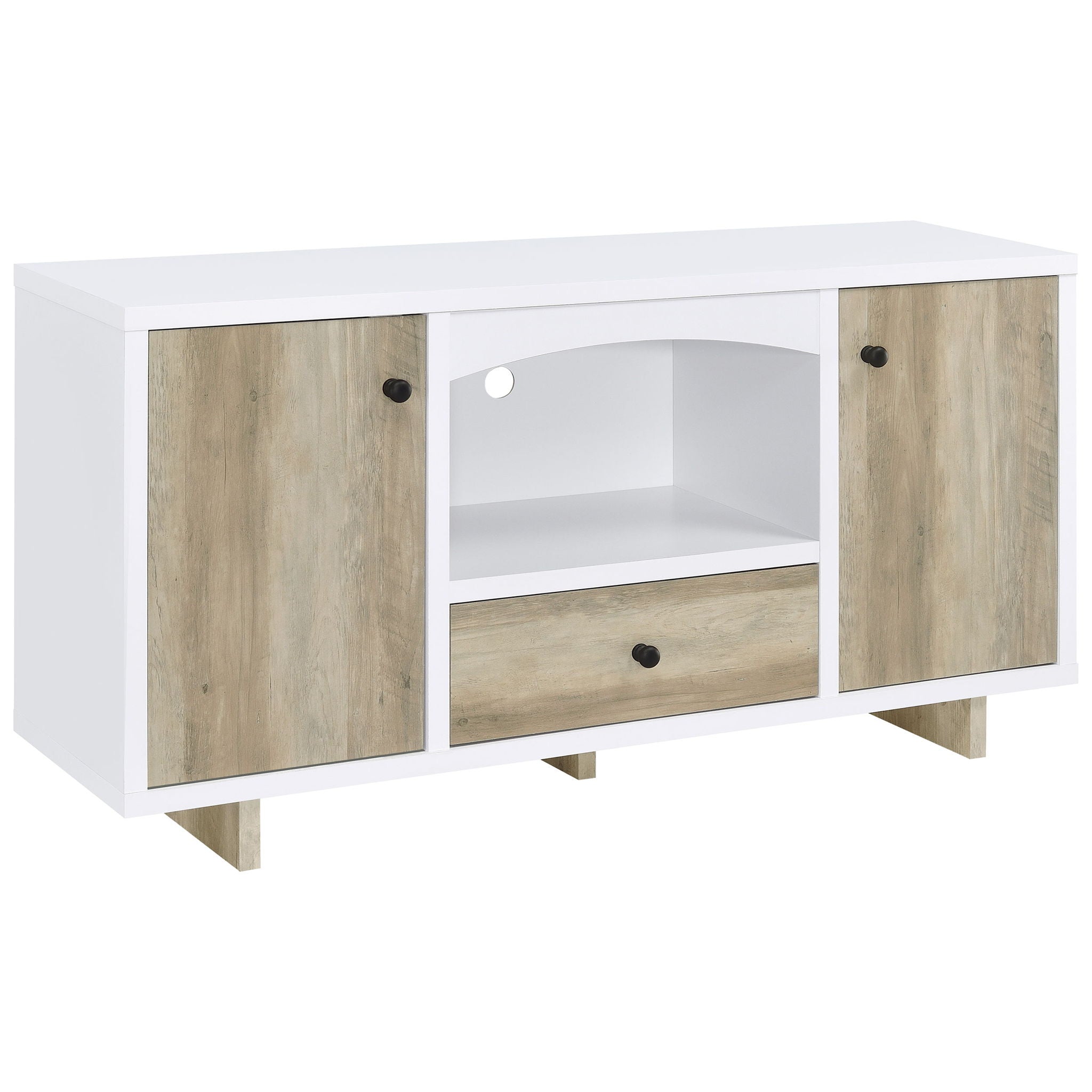 Yesler - 2 Door Storage Cabinet - White