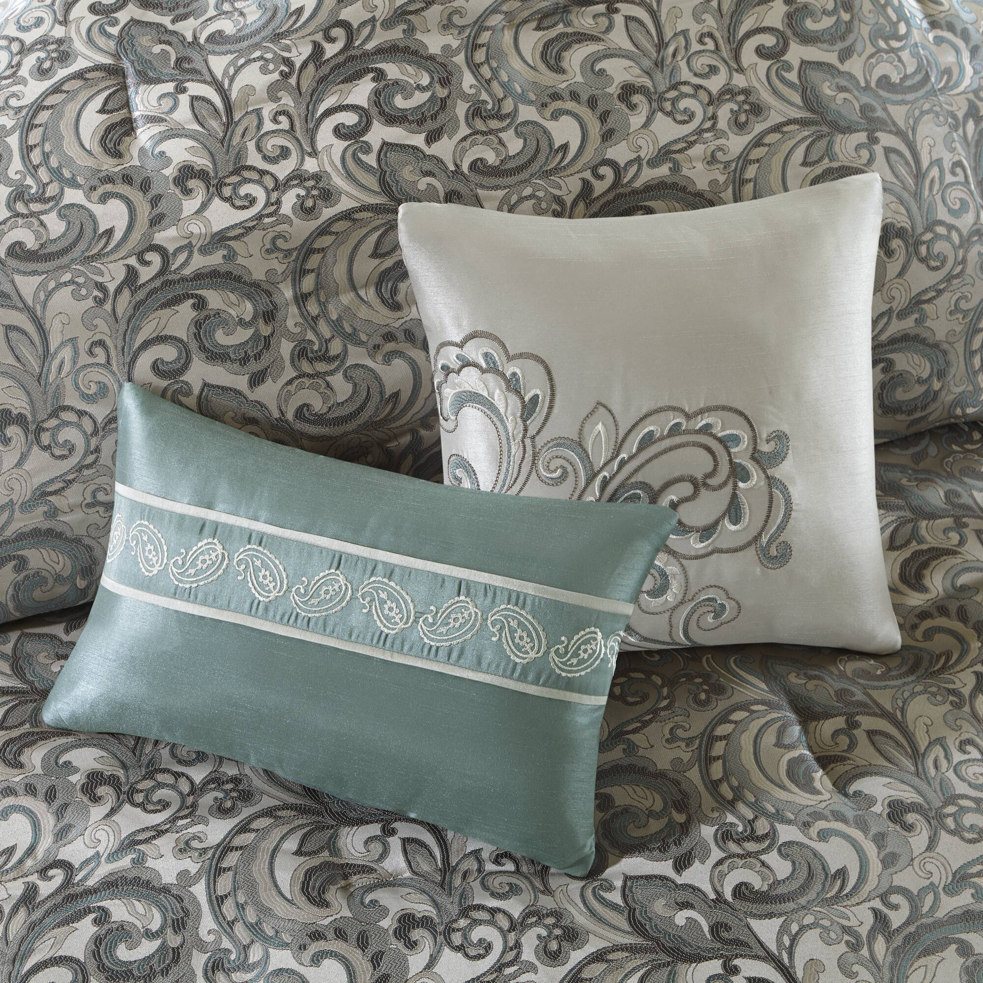 Brystol - Queen 24 Piece Room In A Bag - Teal