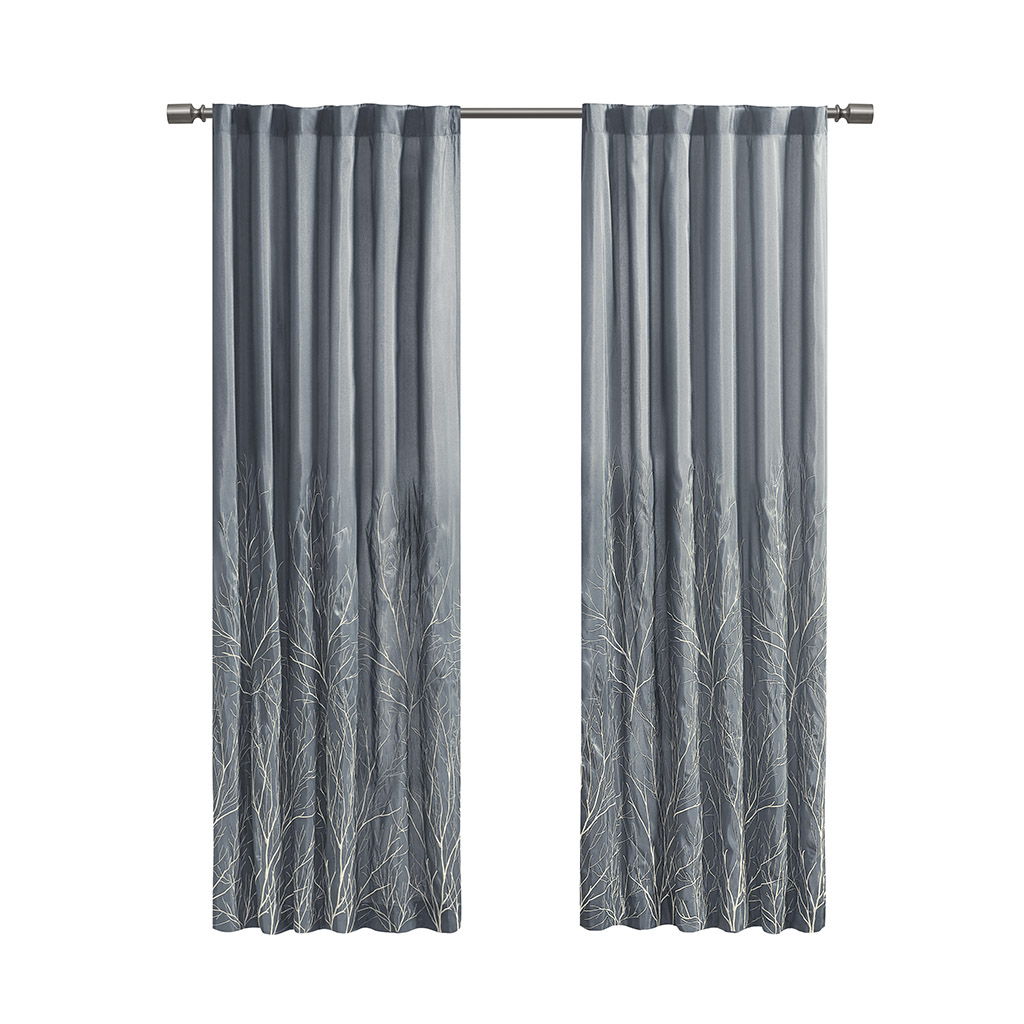 Andora - Window Curtain - Blue