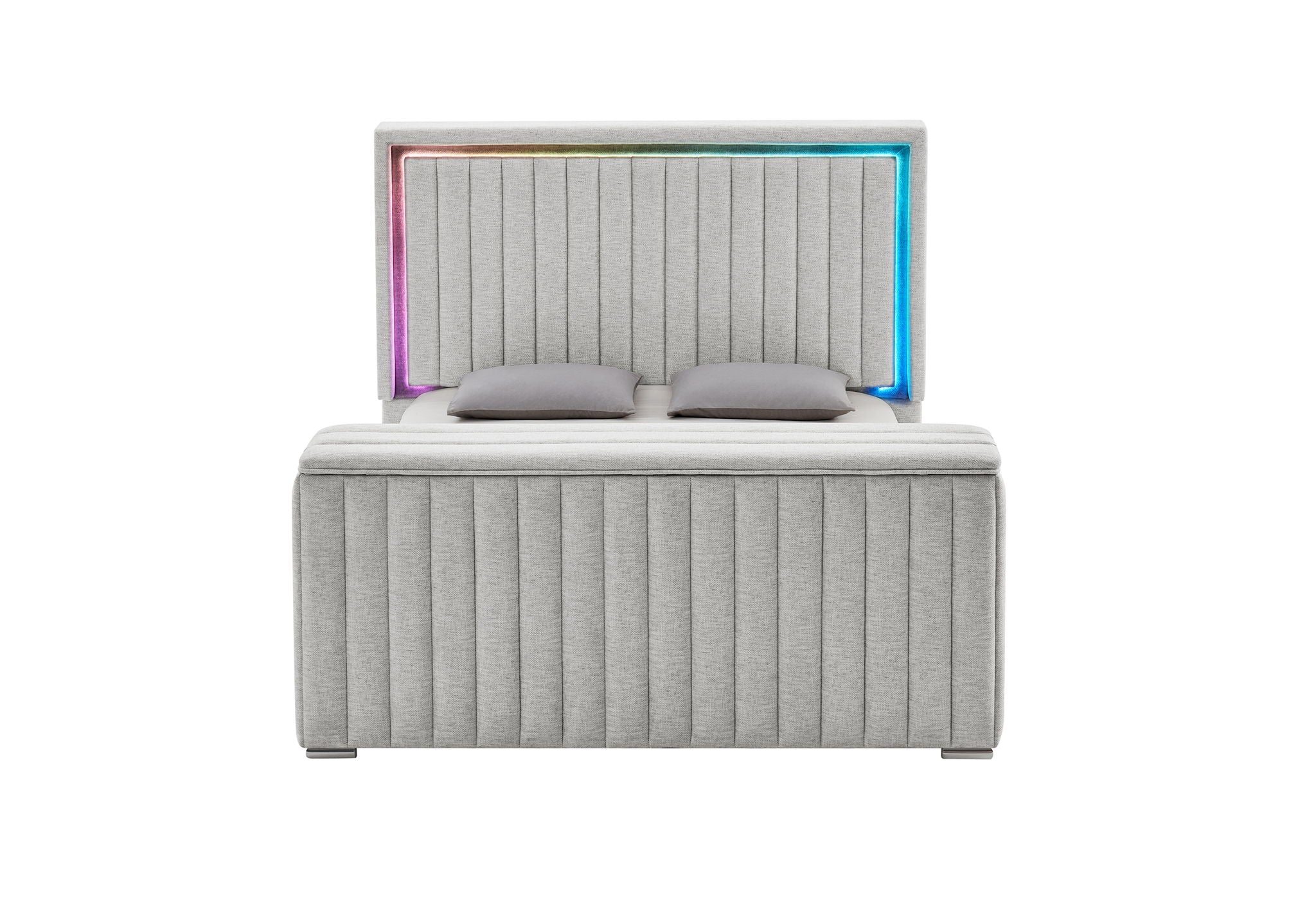Elias - Queen Bed Side Rails - Gray
