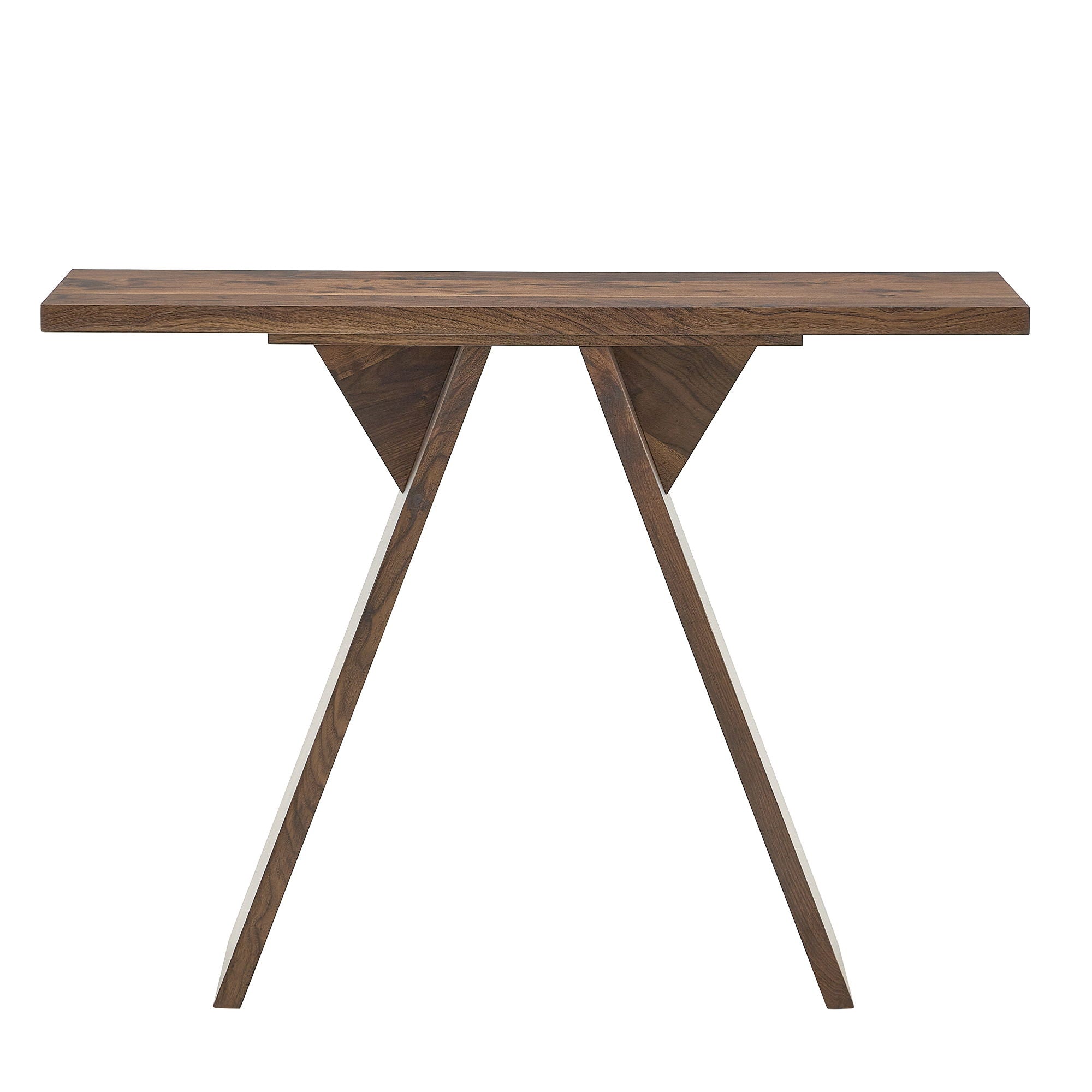 Console Table With V - Shaped Base