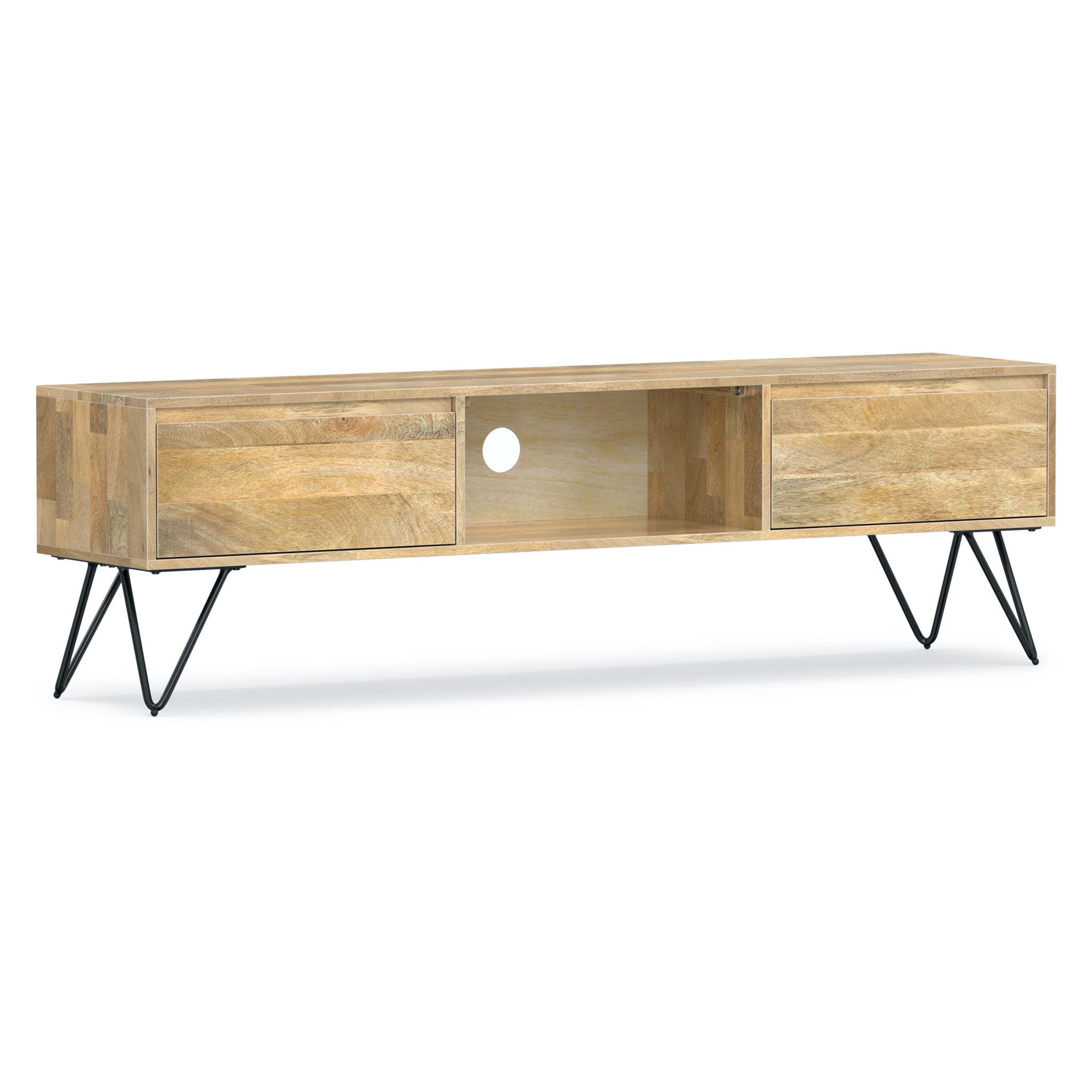 Hunter - Handcrafted TV Media Stand - Natural