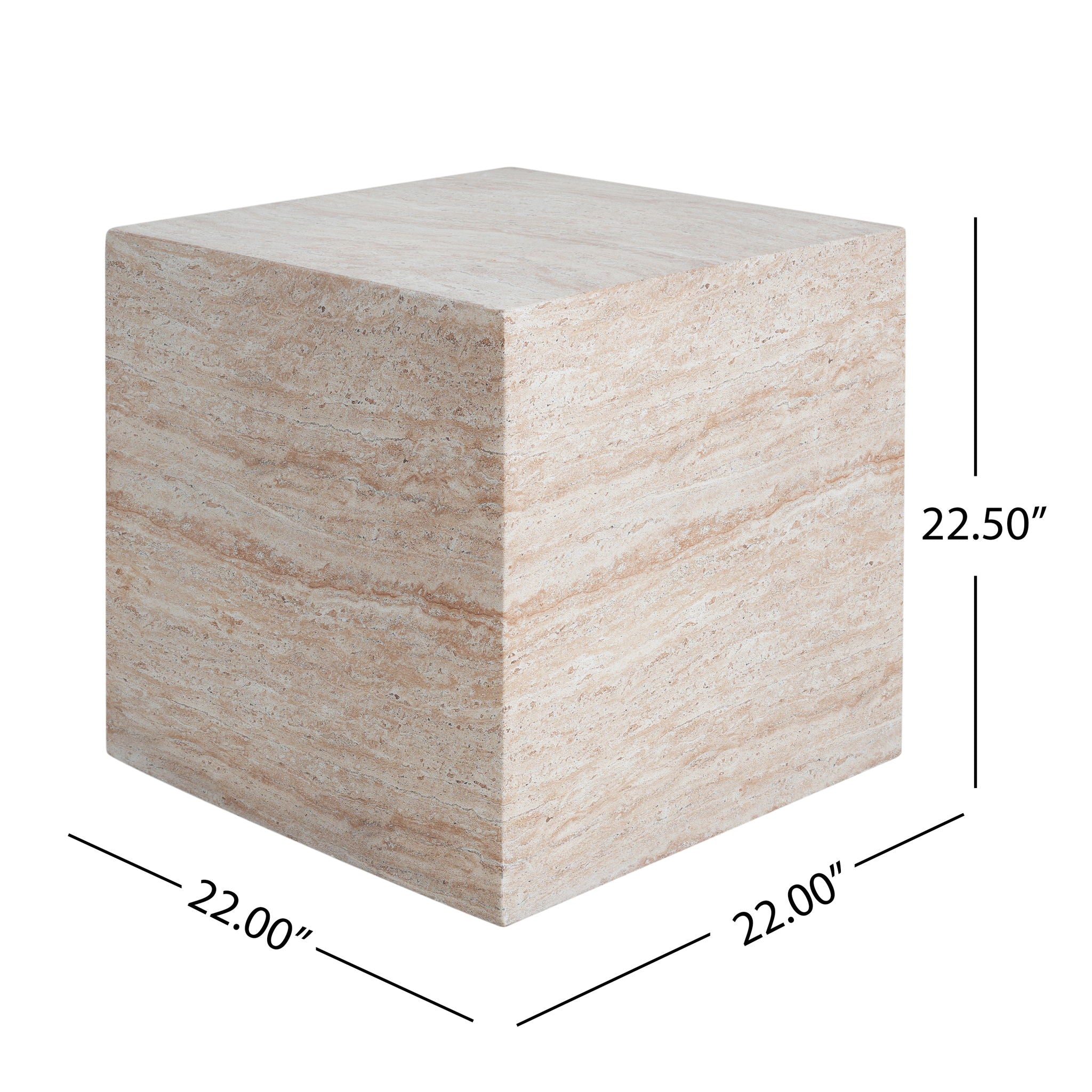 Outdoor / Indoor Square Lightweight Side Table